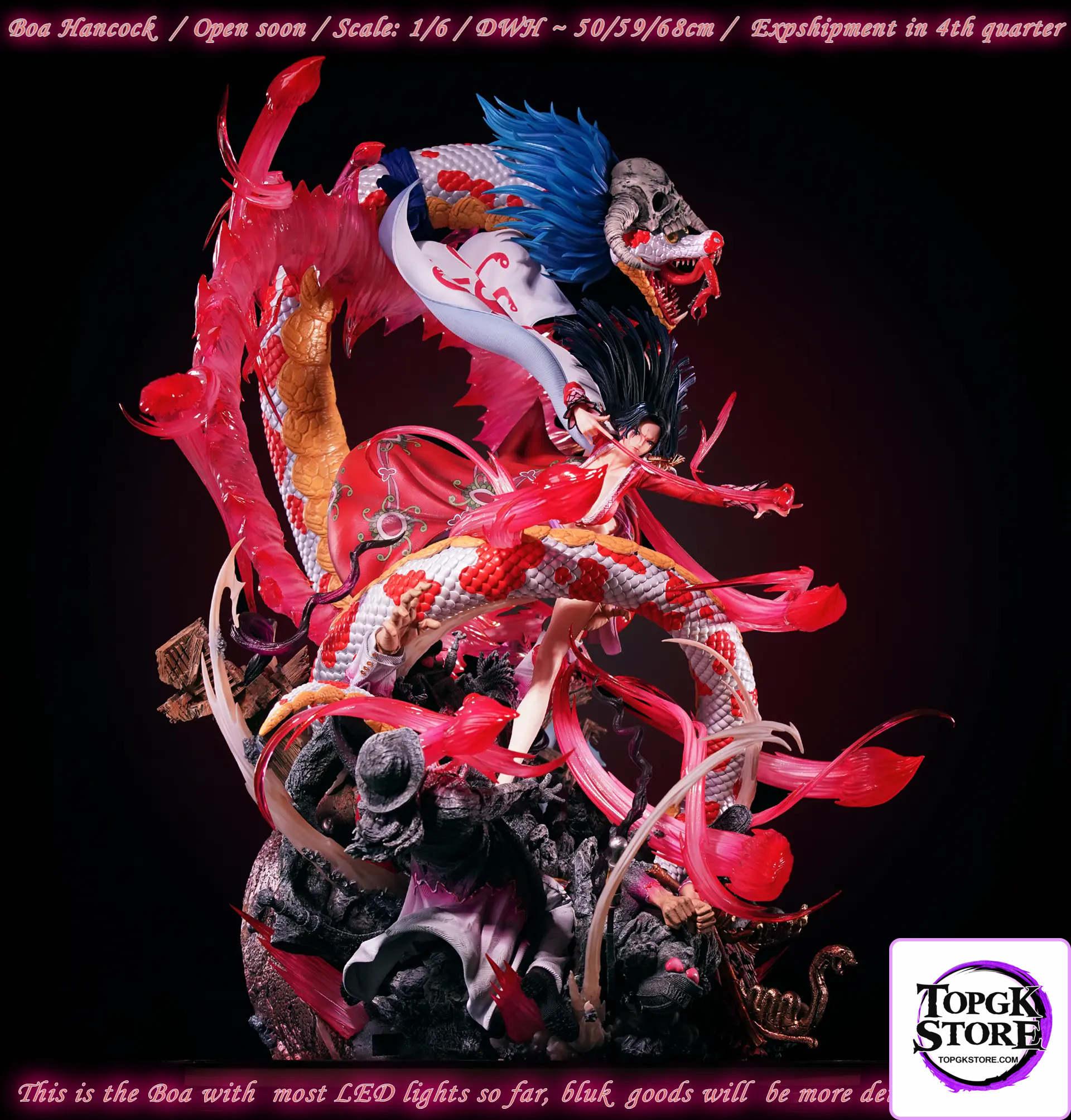 Monkey.D Studio – One Piece The Pirate Empress Boa Hancock - Photo 2 | TopGKStore