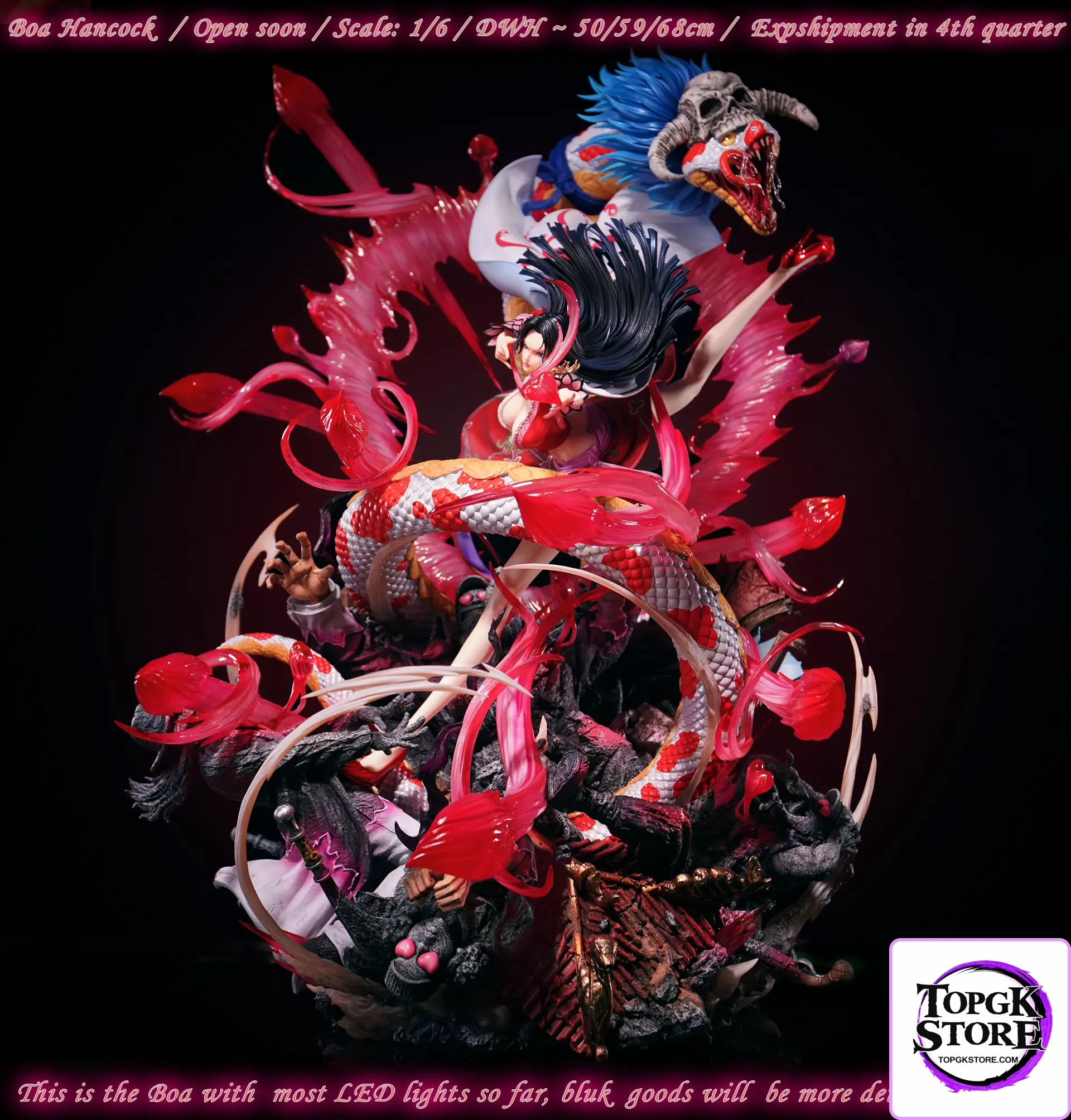 Monkey.D Studio – One Piece The Pirate Empress Boa Hancock - Photo 1 | TopGKStore