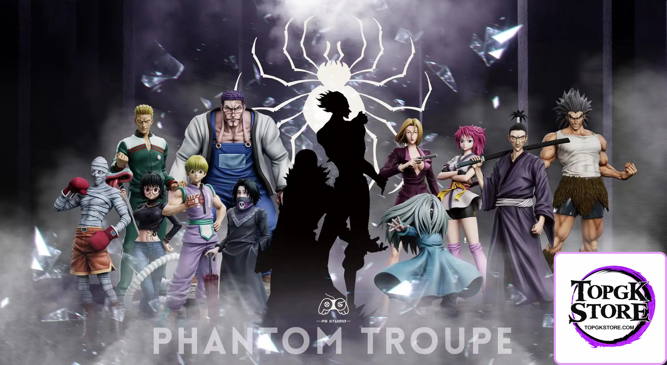 PG Studio – Hunter × Hunter Phantom Troupe #5 Nobunaga Hazama & Uvogin & Franklin - Photo 4 | TopGKStore