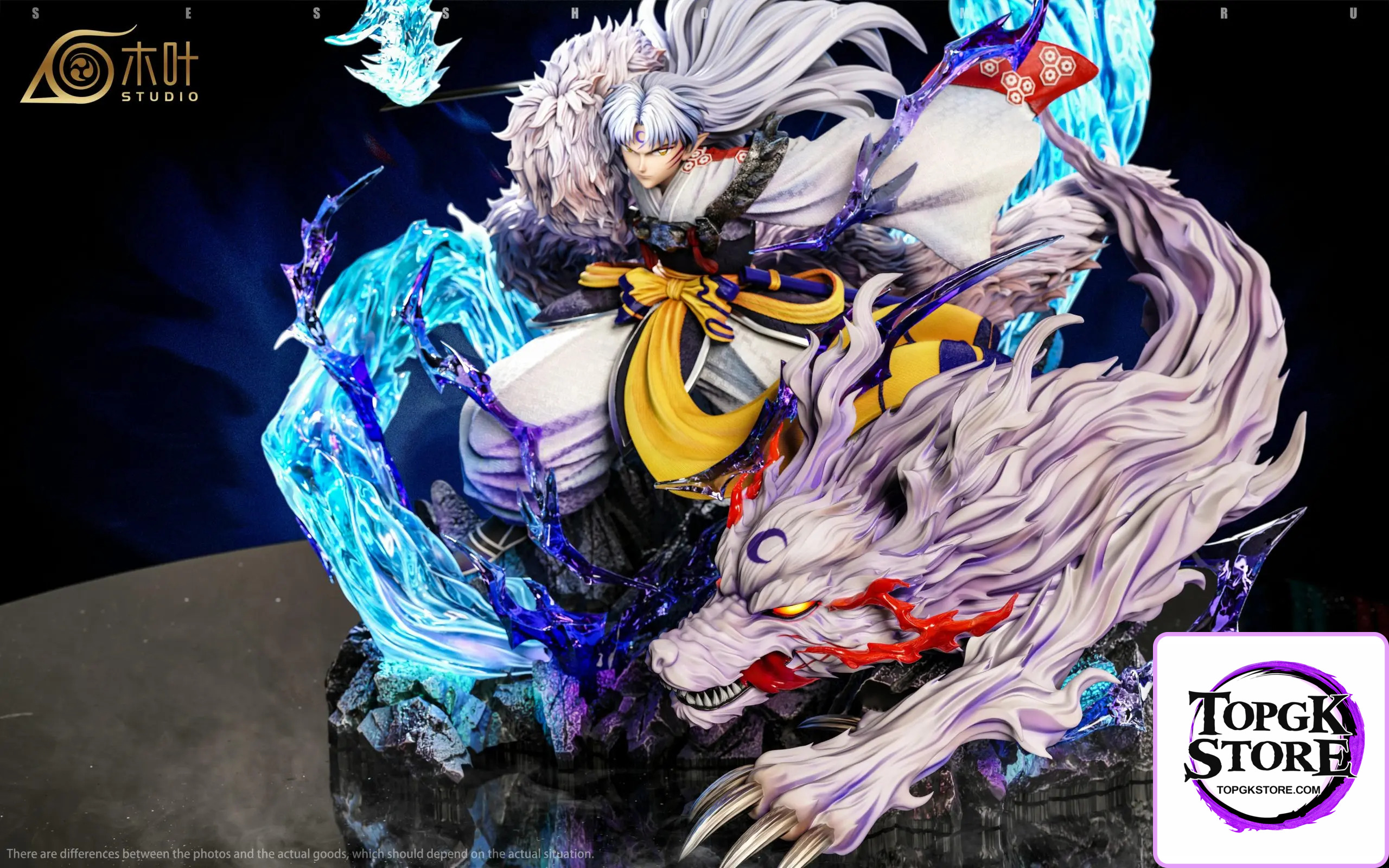 Konoha Studio – Inuyasha Light Carving Series 001 Sesshomaru - Photo 3 | TopGKStore