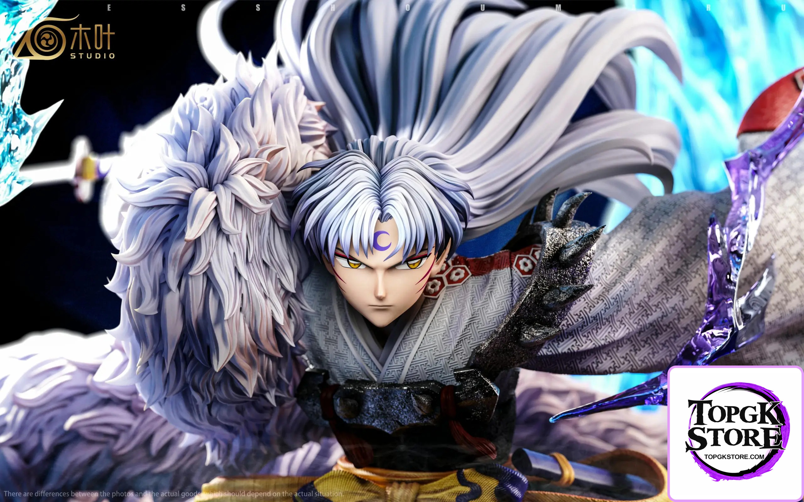 Konoha Studio – Inuyasha Light Carving Series 001 Sesshomaru - Photo 6 | TopGKStore