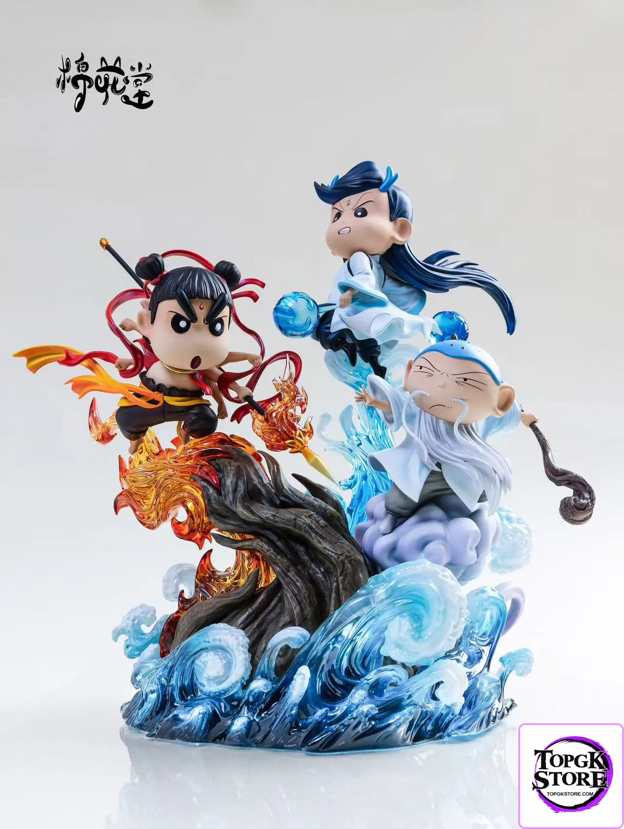 M.H.T Studio – Crayon Shin chan Shinnosuke Nohara & Masao Sato & Toru Kazama COS Fengshen Series Nezha - Photo 