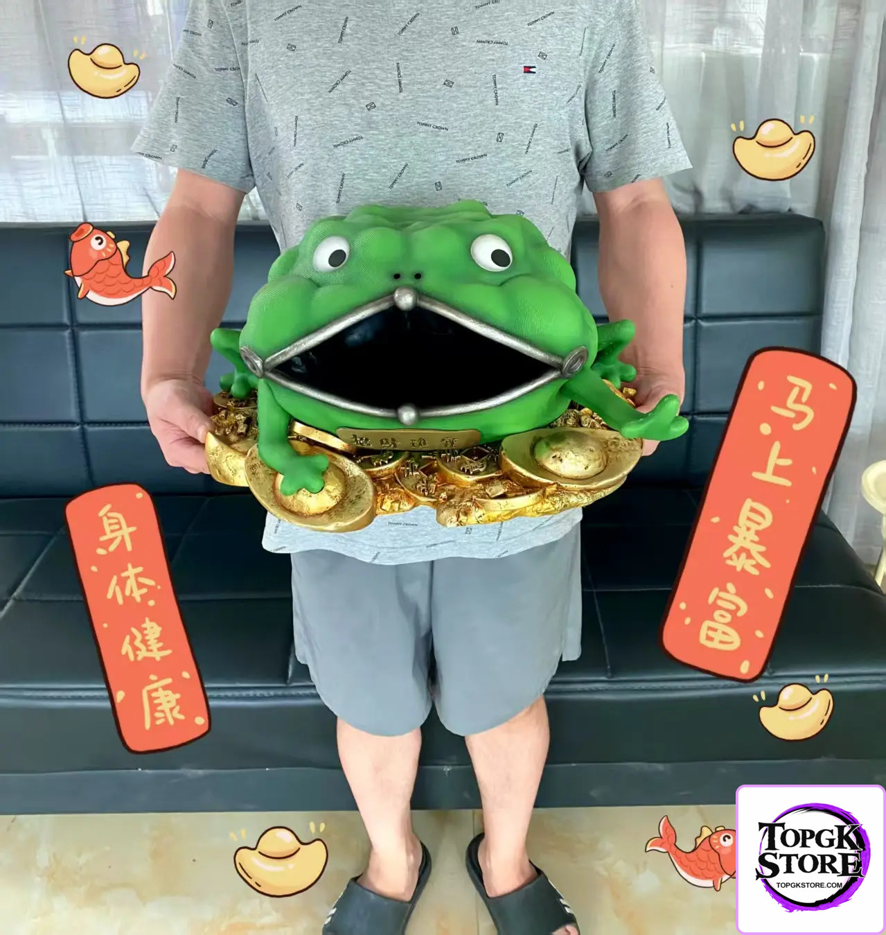 WASP Studio – Naruto Uzumaki Naruto Lucky Frog Wallet - Photo 2 | TopGKStore