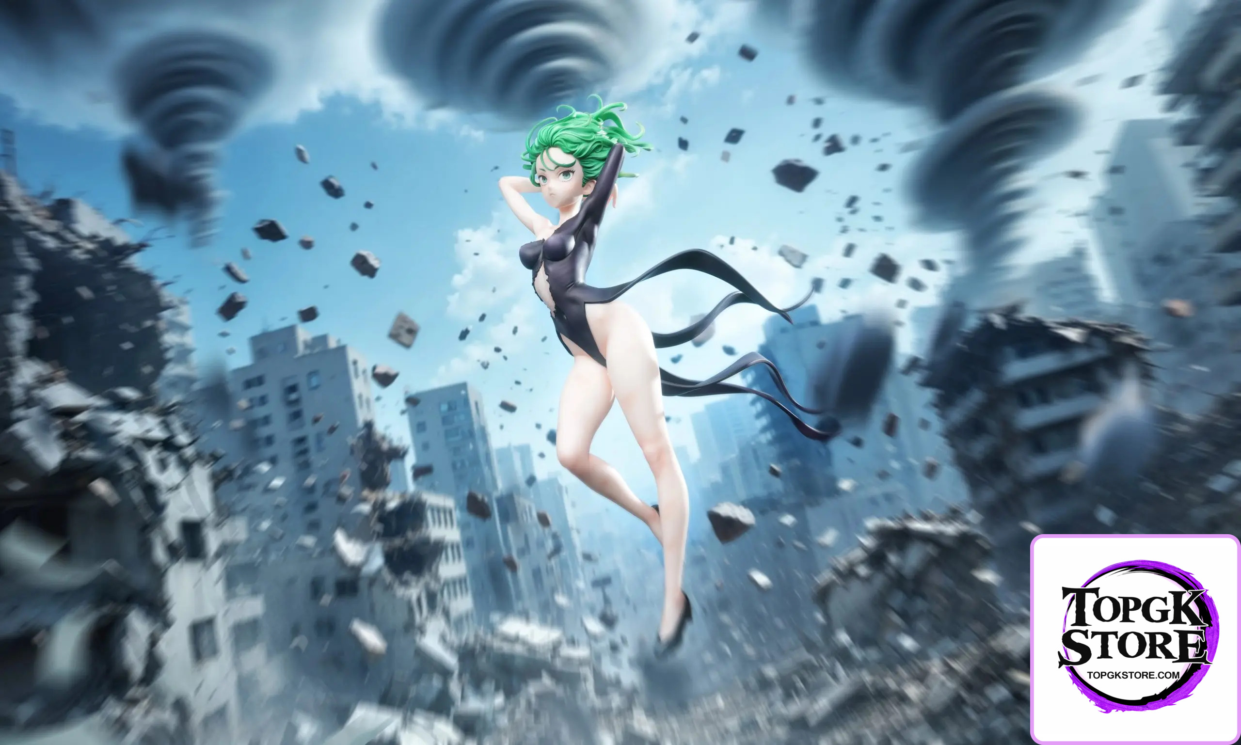 HeRa Studio – One Punch Man Tatsumaki The Tornado of Terror 1/4 GK Statue - Photo 1 | TopGKStore