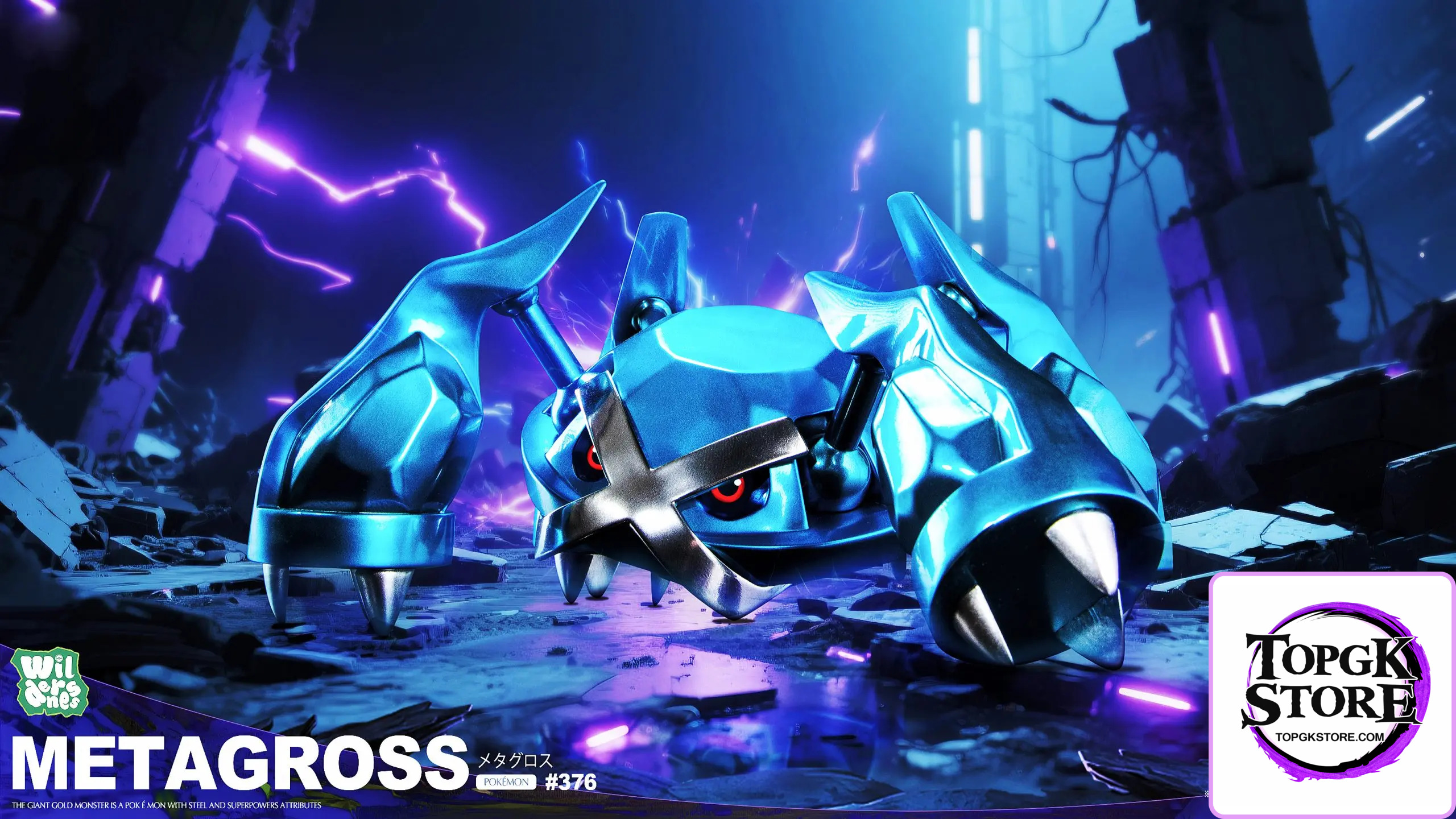 Wilderness Studio – Pokémon Strongest Metagross - Photo 1 | TopGKStore