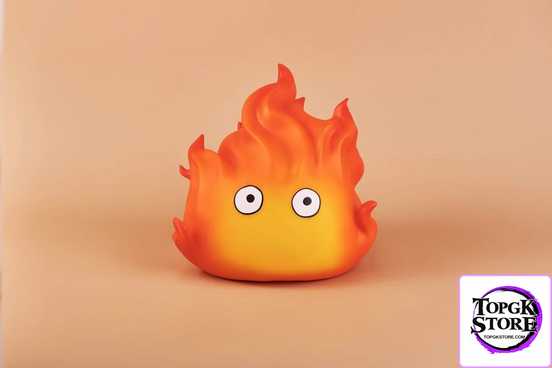 Hit Face Studio – Howl’s Moving Castle Calcifer Pat Light & Coin Bank - Photo 1 | TopGKStore