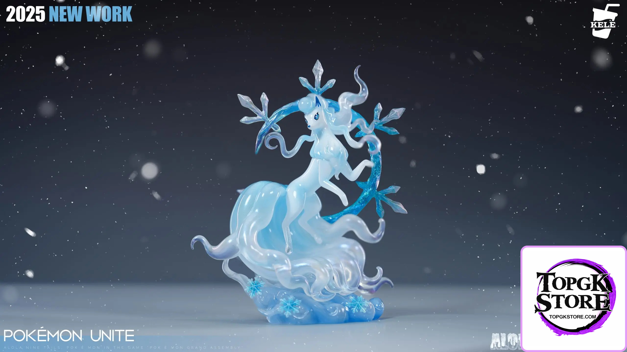 KELE Studio – Pokémon Pokédex 1/20 Series 02 Alolan Ninetales - Photo 1 | TopGKStore