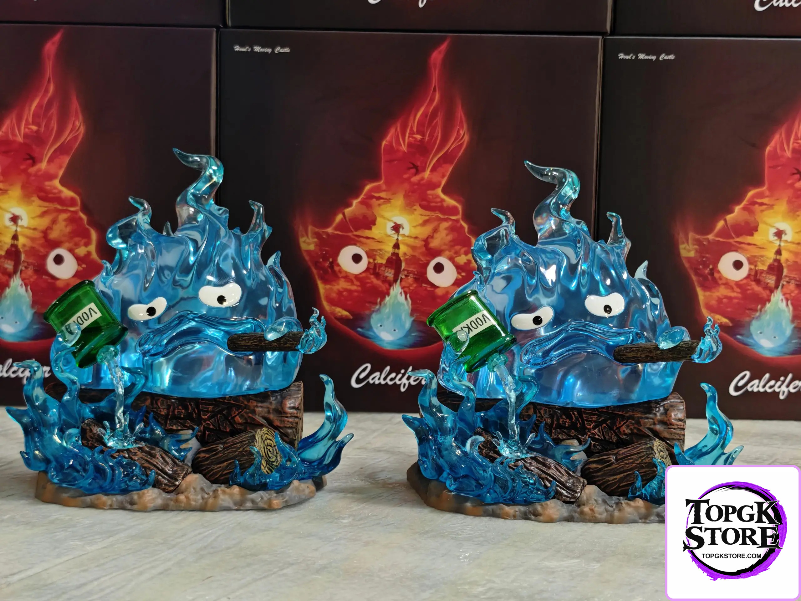 Long Miao Studio – Howl’s Moving Castle Drinking Calcifer - Photo 2 | TopGKStore