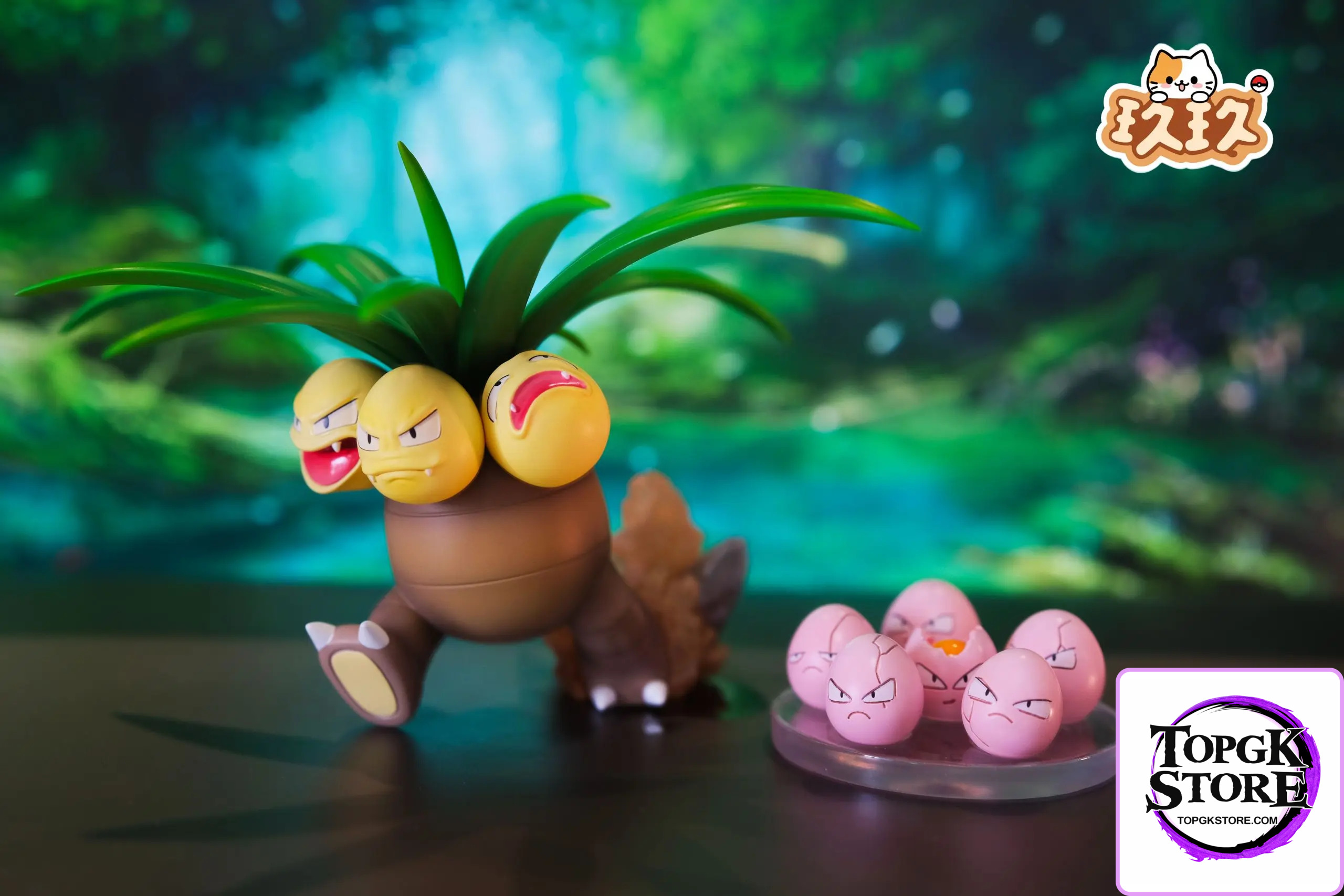 Jiu Jiu Studio – Pokémon Pokédex Assembly Series 01 Exeggutor Family - Photo 3 | TopGKStore