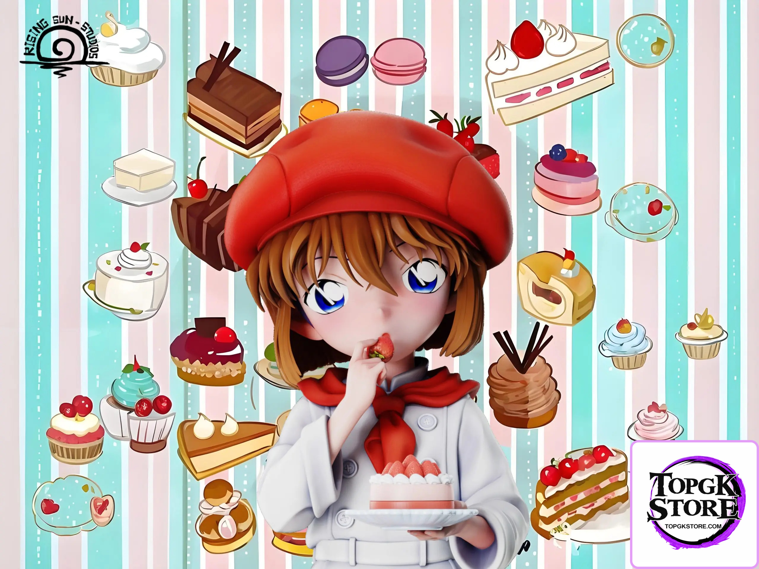 Rising sun Studio – Detective Conan Strawberry Ai Haibara - Photo 3 | TopGKStore