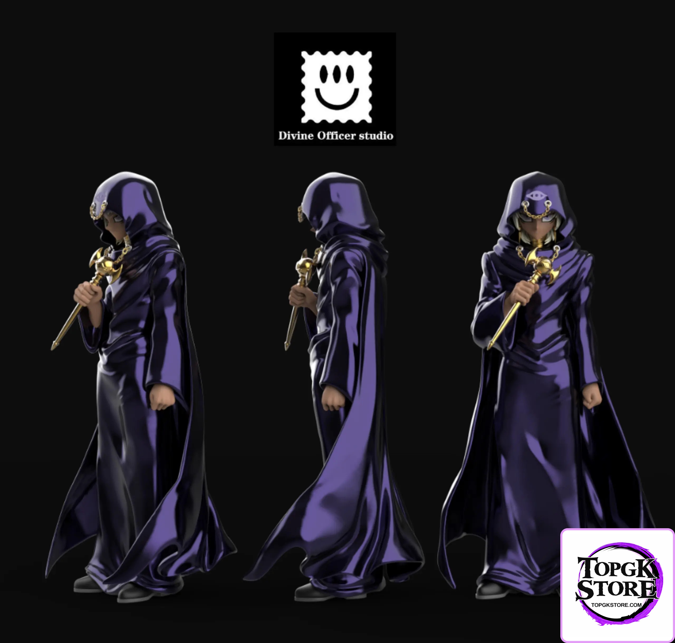 Divine Officer Studio – Yu-Gi-Oh Ghouls Series 01 Cloaked Marik - Photo 2 | TopGKStore