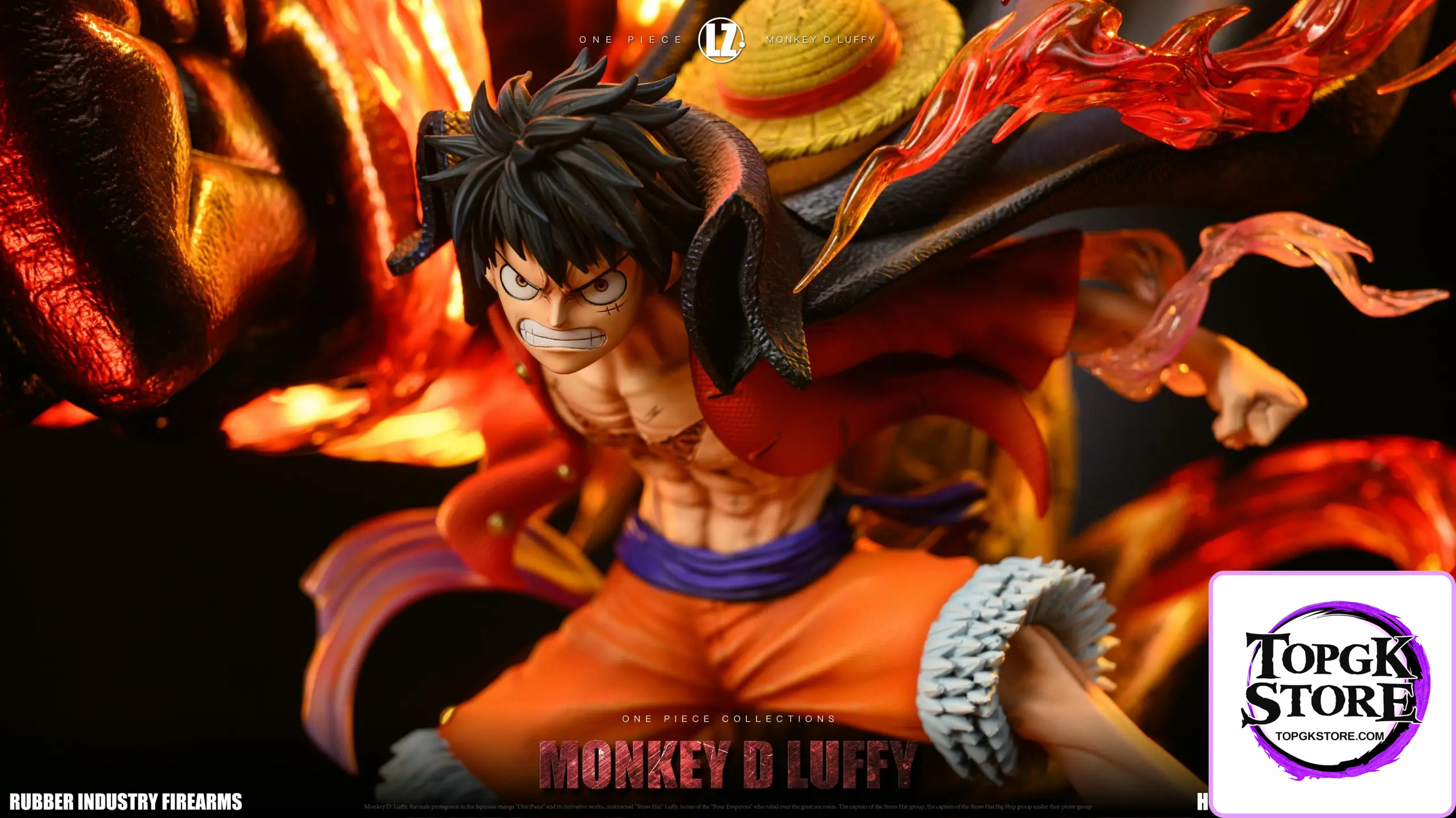 LZ Studio – One Piece Luffy All Forms Resonance Series 04 Gear Third Enka Luffy - Photo 2 | TopGKStore