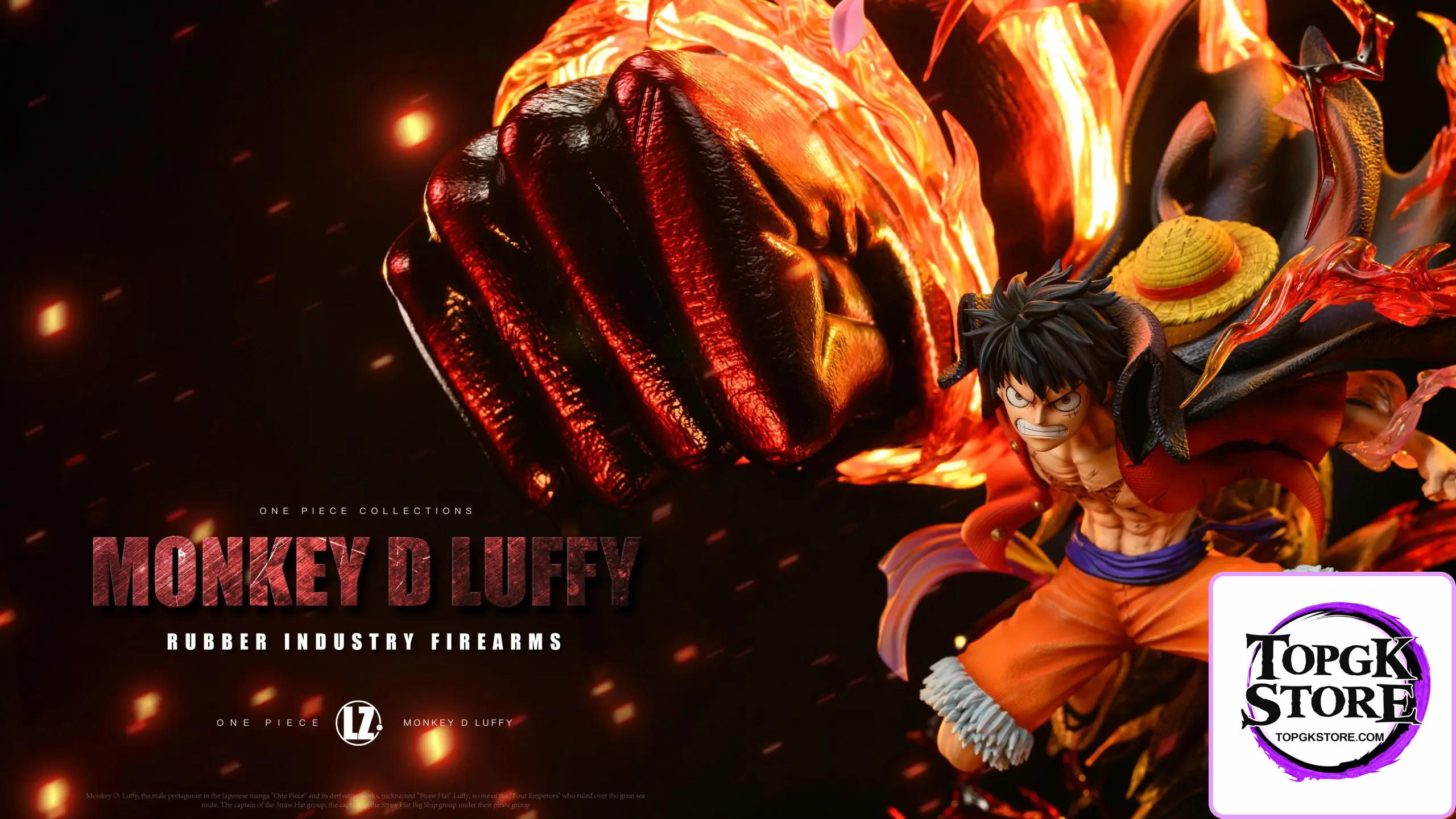LZ Studio – One Piece Luffy All Forms Resonance Series 04 Gear Third Enka Luffy - Photo 3 | TopGKStore