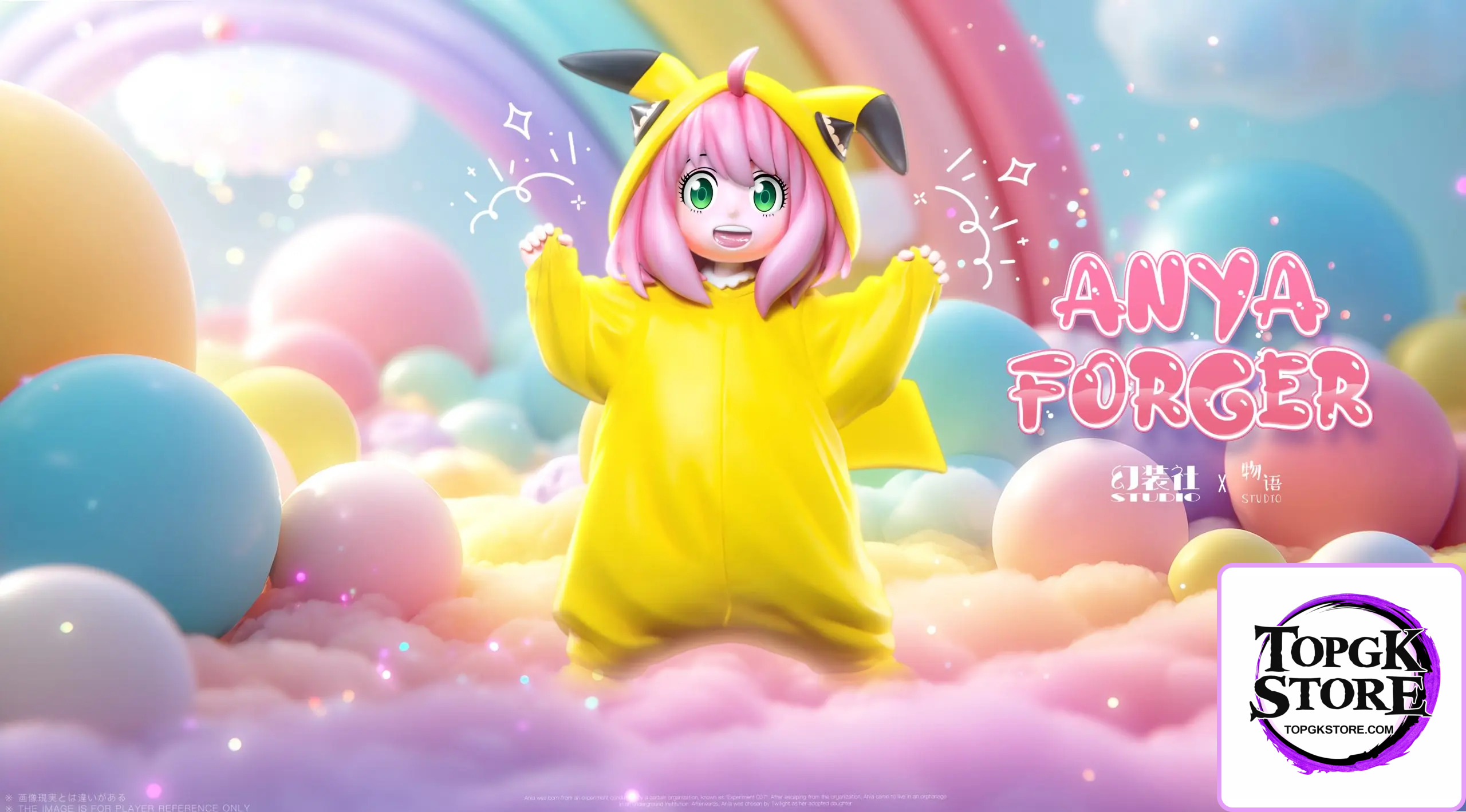 Huan Zhuang She Studio & Wu Yu Studio – Spy x Family Anya Cosplaying as Pikachu - Photo 1 | TopGKStore