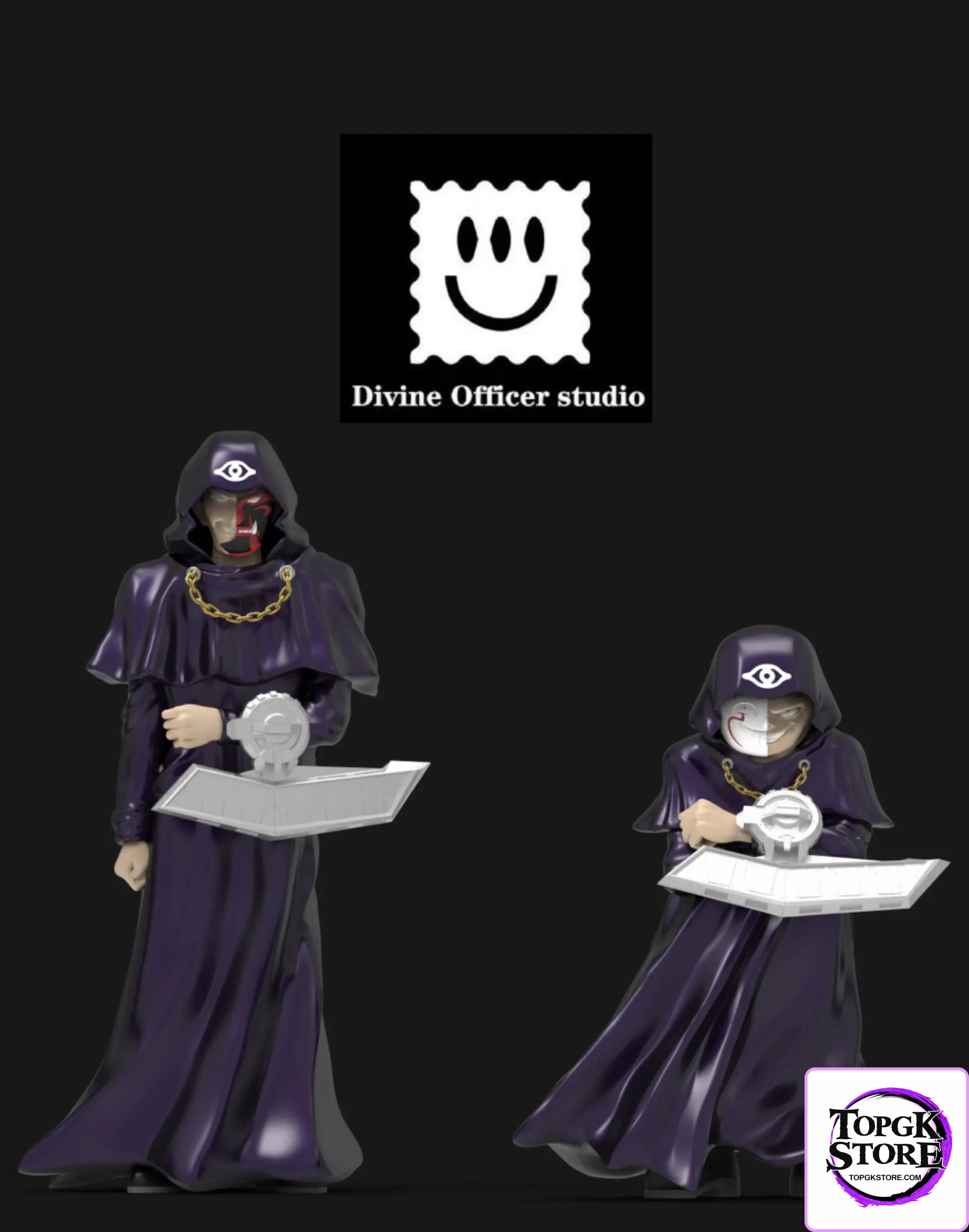 Divine Officer Studio – Yu-Gi-Oh Ghouls Series 02 Mask of Light & Mask of Darkness - Photo 1 | TopGKStore