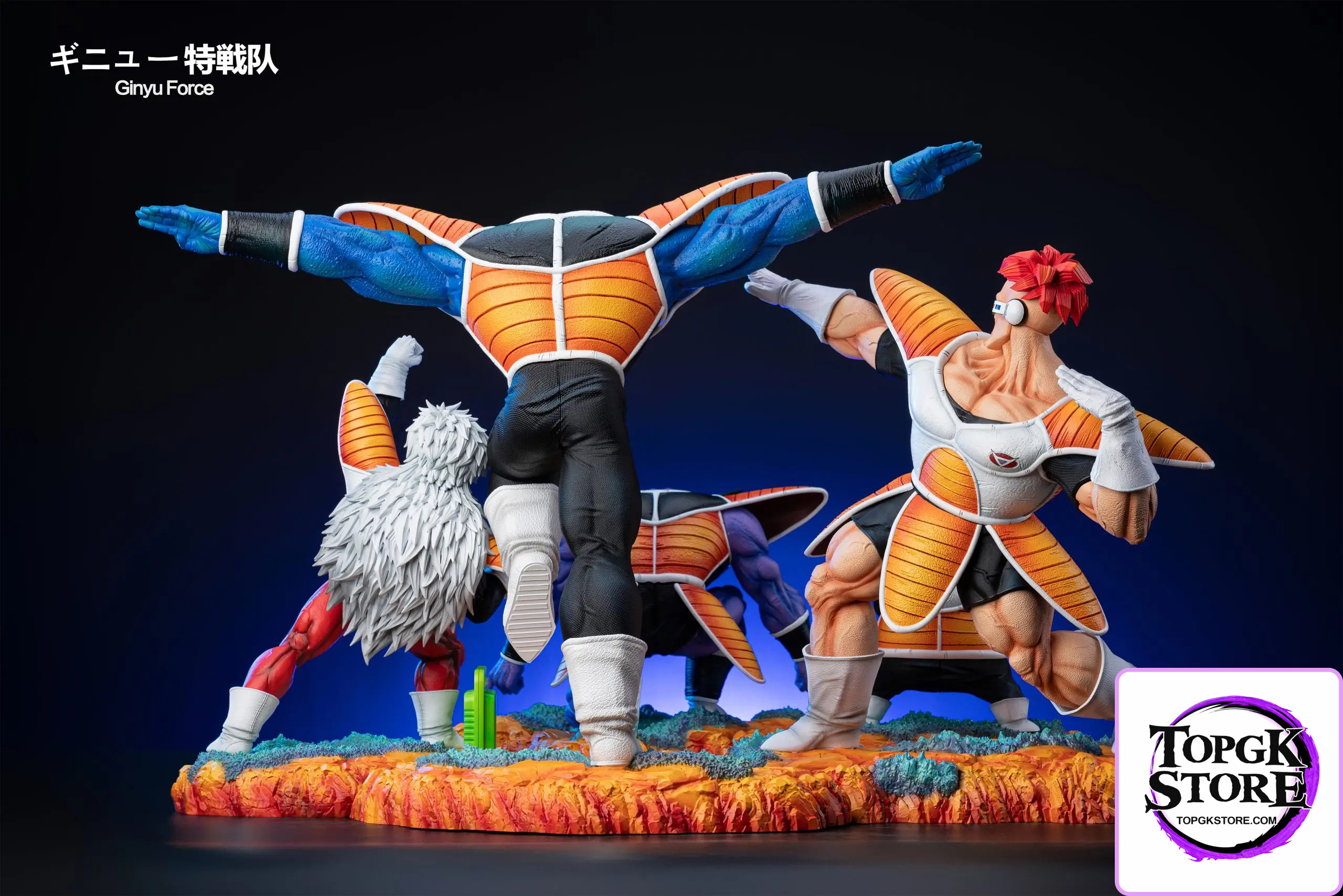 Bao Zi A Studio – Dragon Ball 03 Ginyu Force Ginyu & Recoome & Burter & Jeice & Guldo - Photo 2 | TopGK