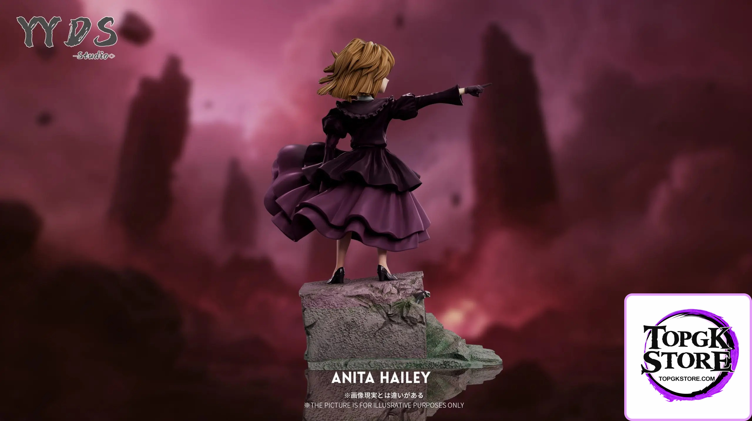 YYDS Studio – Detective Conan Gothic Black Dress Ai Haibara - Photo 3 | TopGKStore