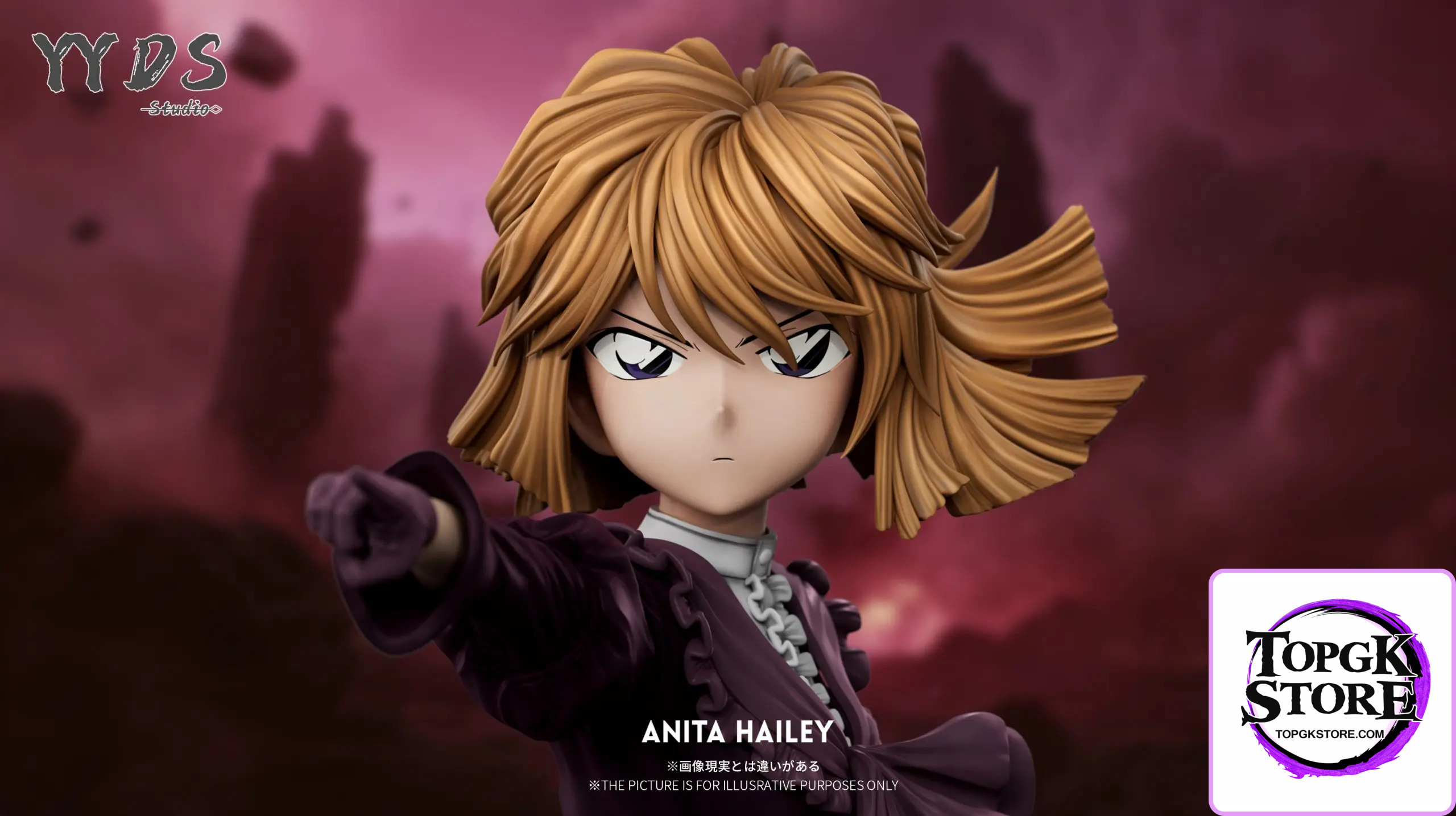YYDS Studio – Detective Conan Gothic Black Dress Ai Haibara - Photo 2 | TopGKStore