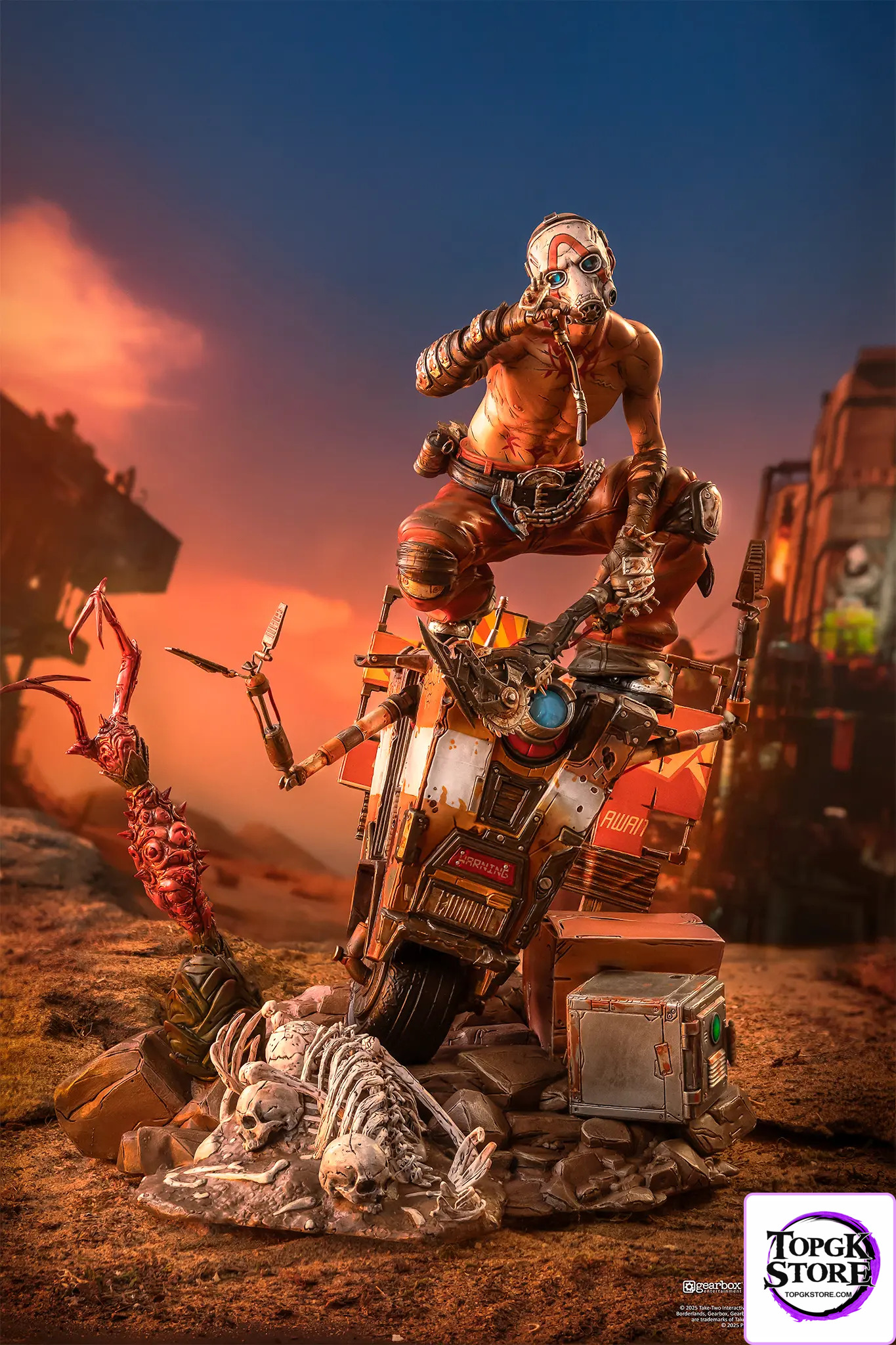 PureArts Studio – Borderlands Psycho Bandit & Claptrap 1/6 Scale Diorama (Licensed) - Photo 1 | TopGKStore