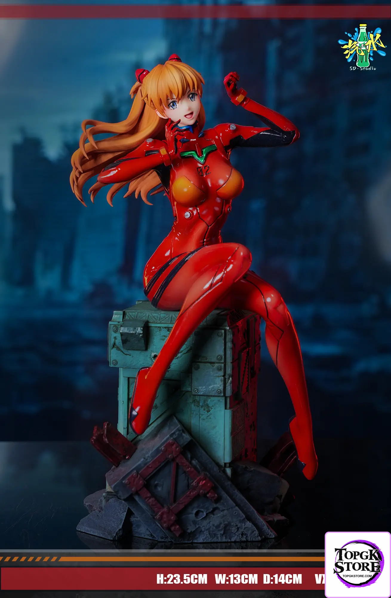 BQ Studio – Neon Genesis Evangelio Soryu Asuka Langley & Ayanami Rei - Photo 3 | TopGKStore