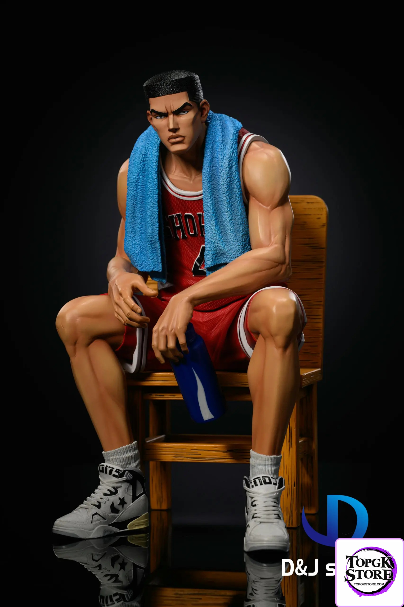D&J Studio – Slam Dunk Shohoku Sitting Pose Hanamichi Sakuragi & Kaede Rukawa & Ryota Miyagi & Hisashi
