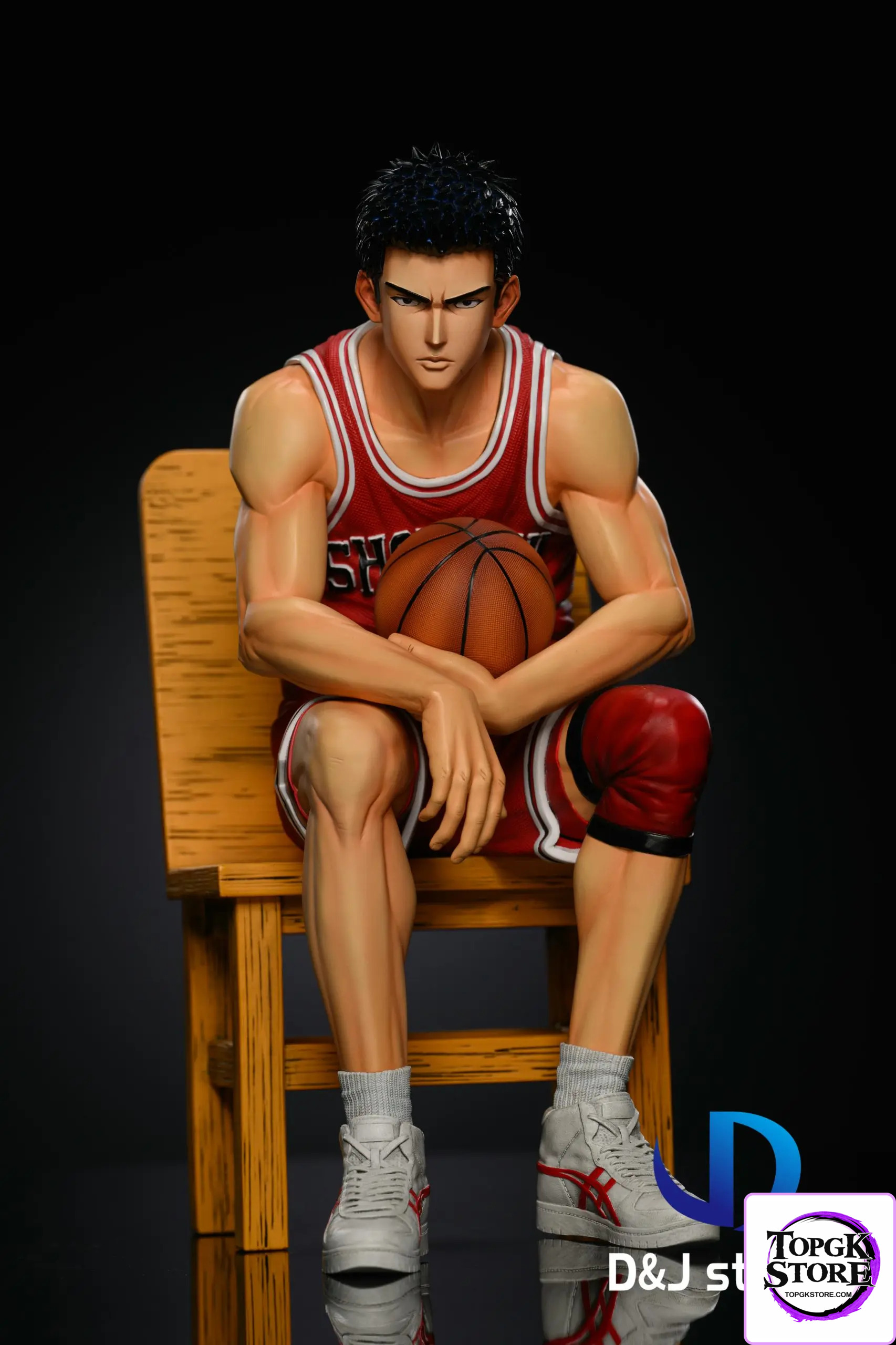 D&J Studio – Slam Dunk Shohoku Sitting Pose Hanamichi Sakuragi & Kaede Rukawa & Ryota Miyagi & Hisashi