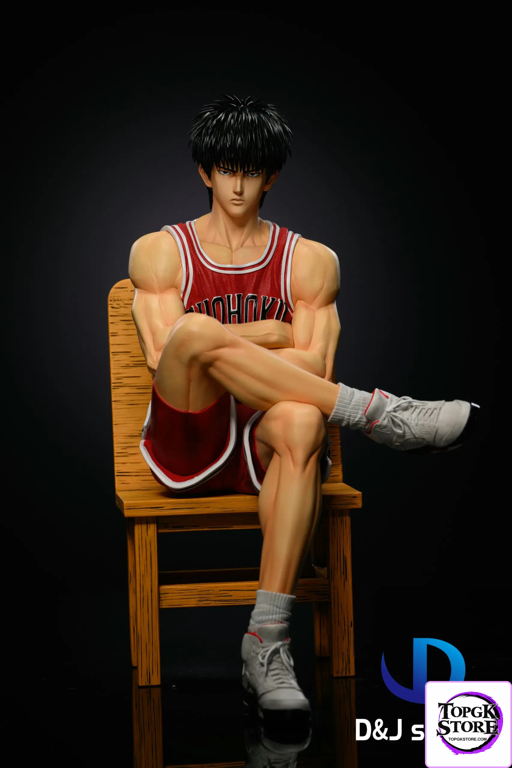 D&J Studio – Slam Dunk Shohoku Sitting Pose Hanamichi Sakuragi & Kaede Rukawa & Ryota Miyagi & Hisashi