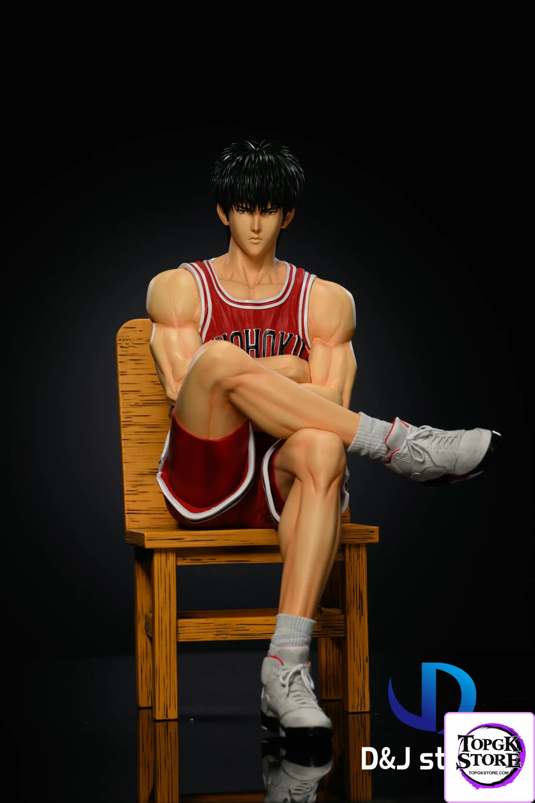 D&J Studio – Slam Dunk Shohoku Sitting Pose Hanamichi Sakuragi & Kaede Rukawa & Ryota Miyagi & Hisashi