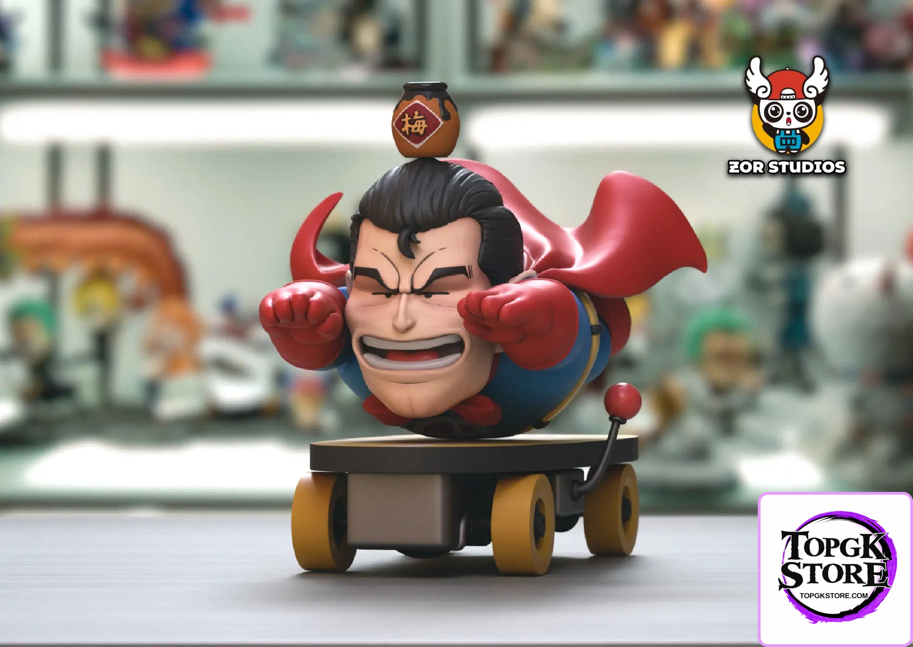 ZOR Studio – Dr. Slump Penguin Village Family Portrait Series #9 Sour Plum Superman - Photo 1 | TopGKStore