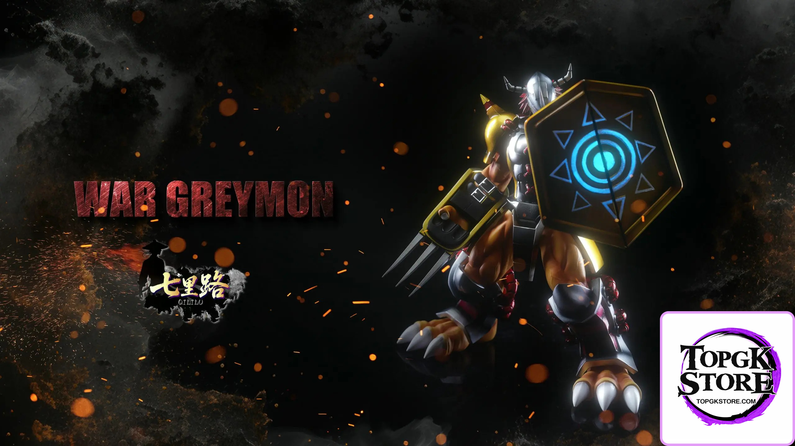 QILILU Studio – Digimon Series 02 Dual Pose WarGreymon - Photo 6 | TopGKStore