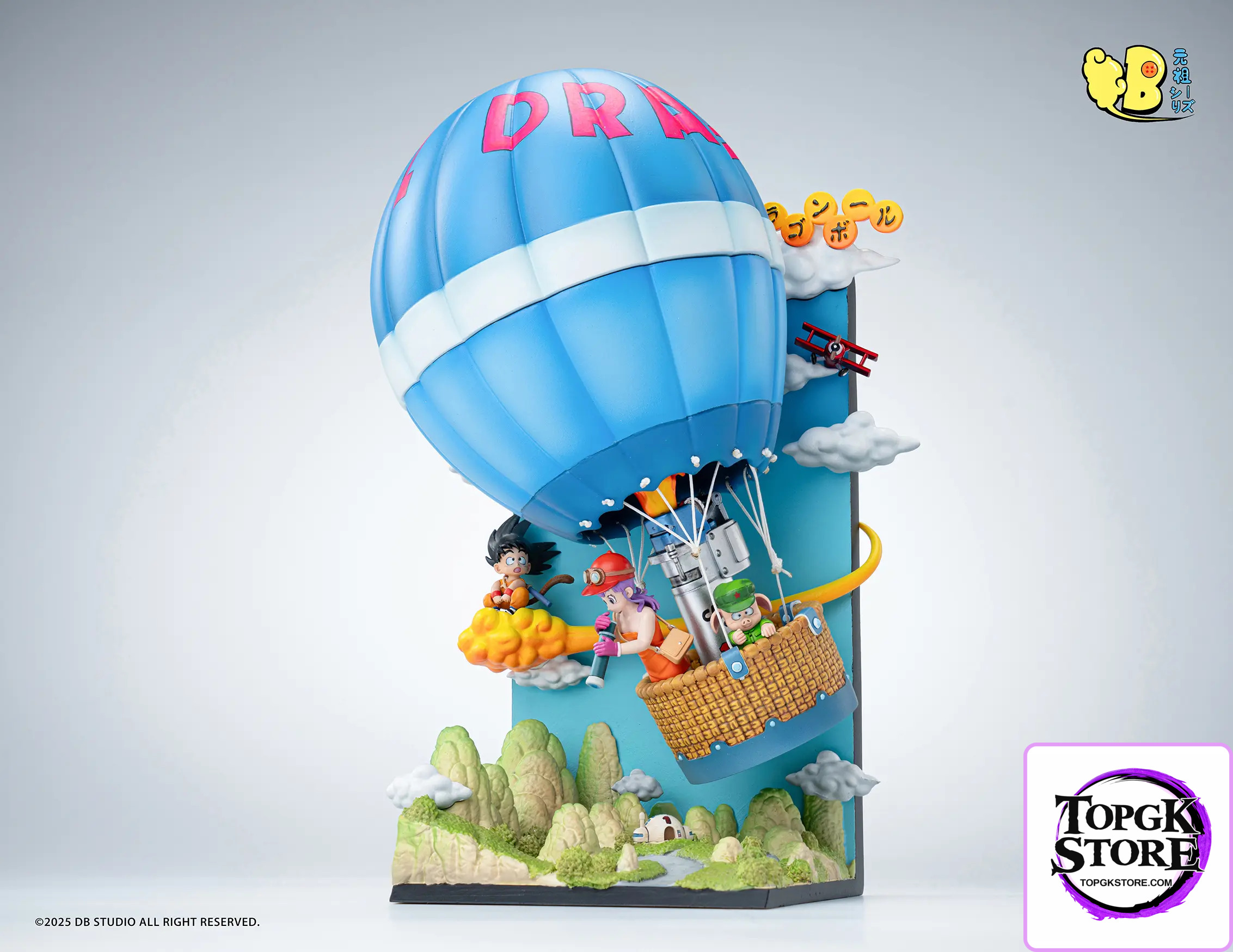 DB Studio – Dragon Ball Hot Air Balloon Son Goku & Oolong & Bulma - Photo 2 | TopGKStore