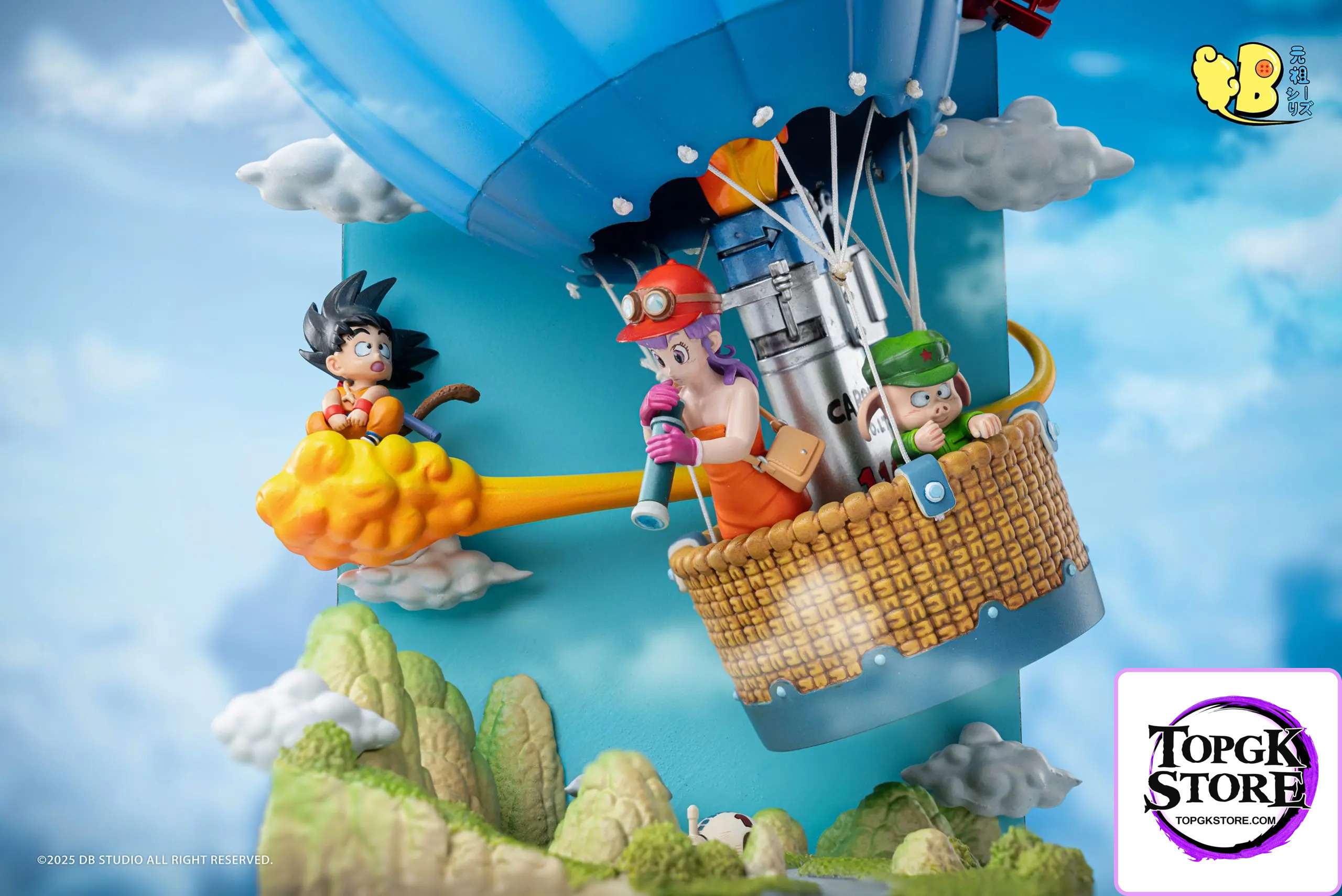 DB Studio – Dragon Ball Hot Air Balloon Son Goku & Oolong & Bulma - Photo 5 | TopGKStore