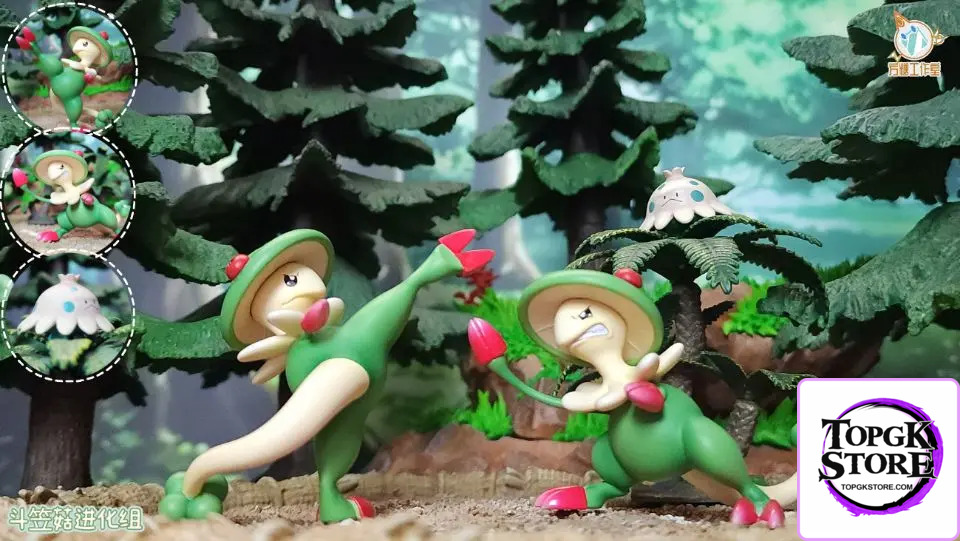 Sugar Cube Studio – Pokémon Breloom Evolution Group - Photo 1 | TopGKStore