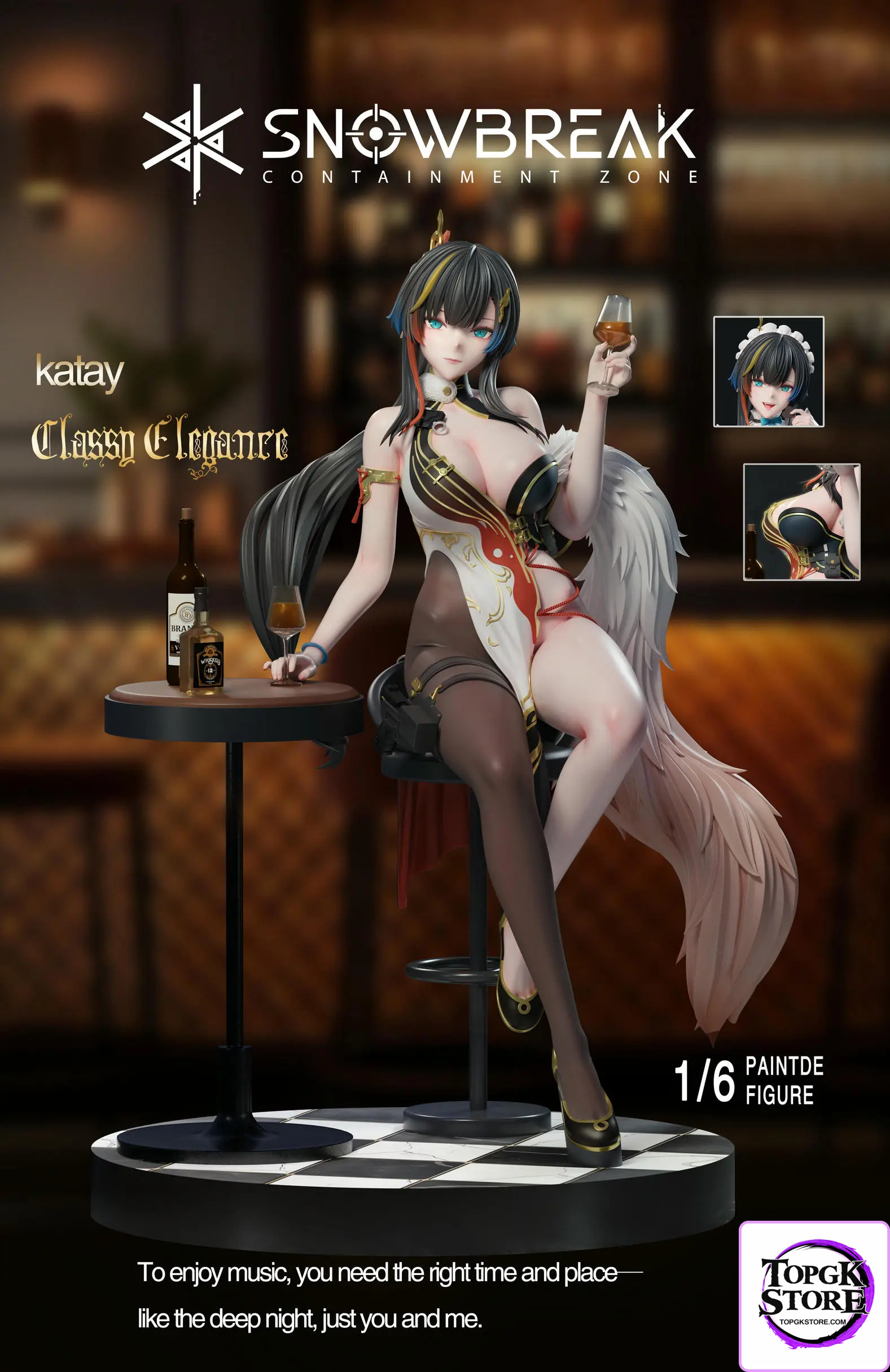 Whale Studio – Snowbreak: Containment Zone Katya Elegant Brocade Melody 1/6 Scale - Photo 1 | TopGKStore