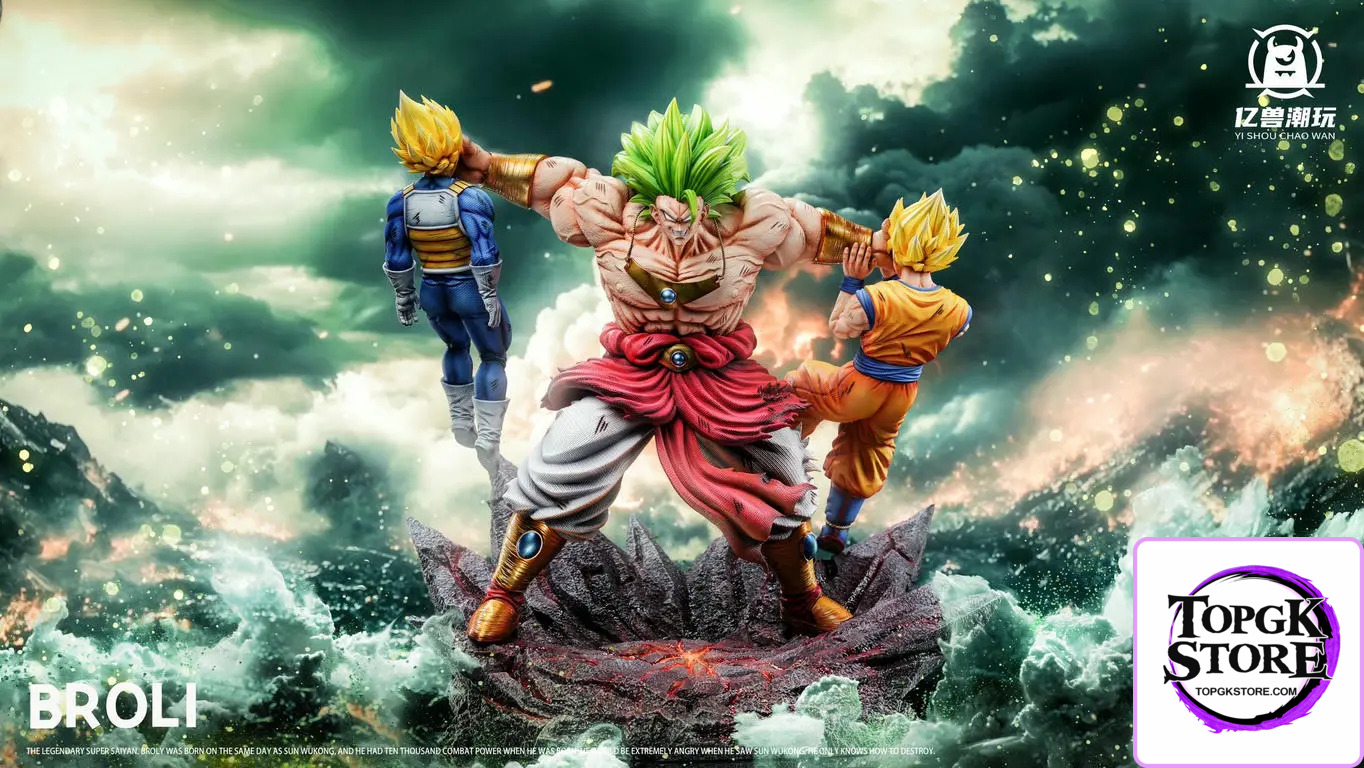 YISHOU Studio – Dragon Ball Broly VS Goku & Vegeta - Photo 1 | TopGKStore