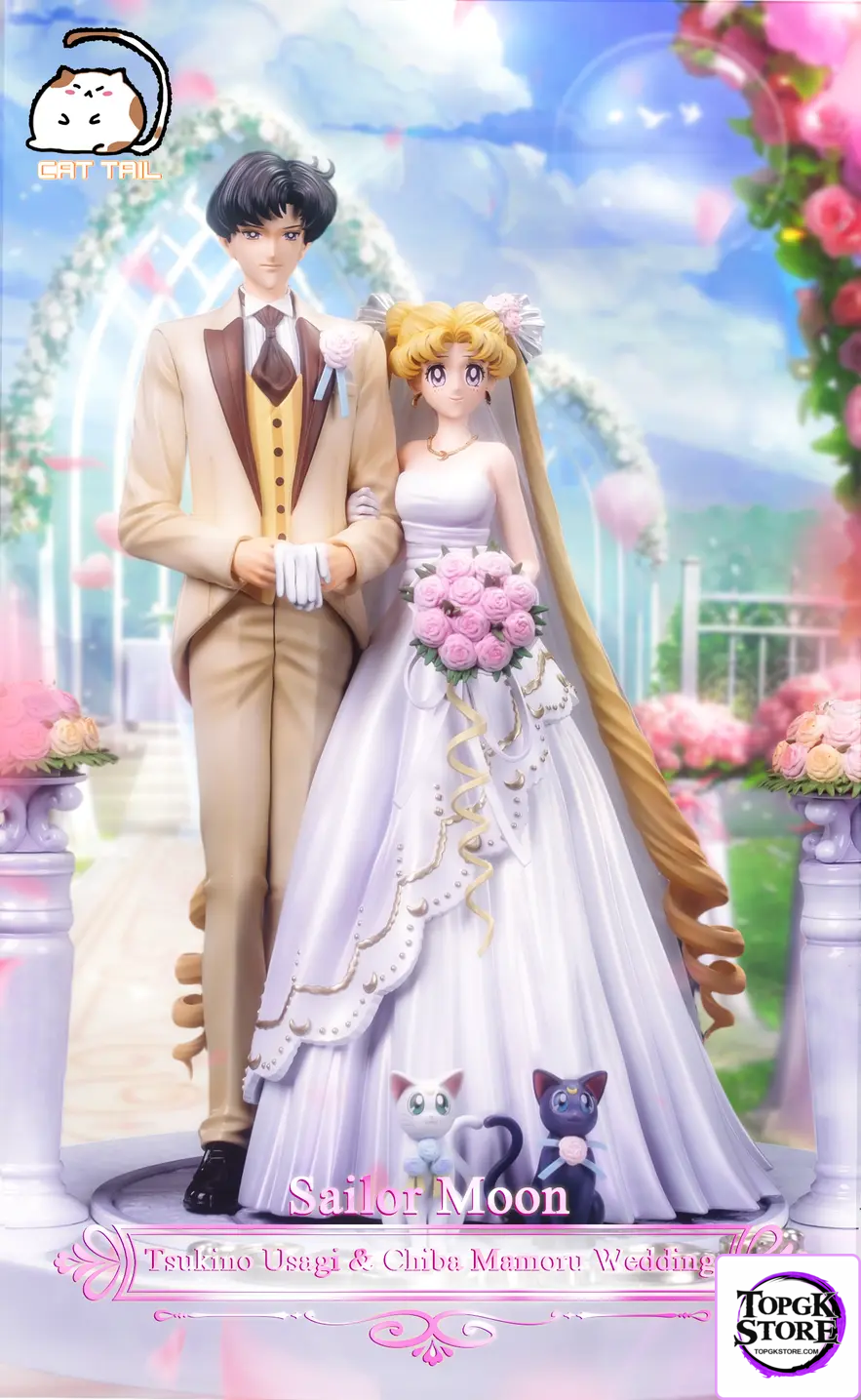 CAT TAIL Studio – Sailor Moon Wedding Couple Series Tsukino Usagi & Mamoru Chiba’s Wedding - Photo 1 | TopGKS