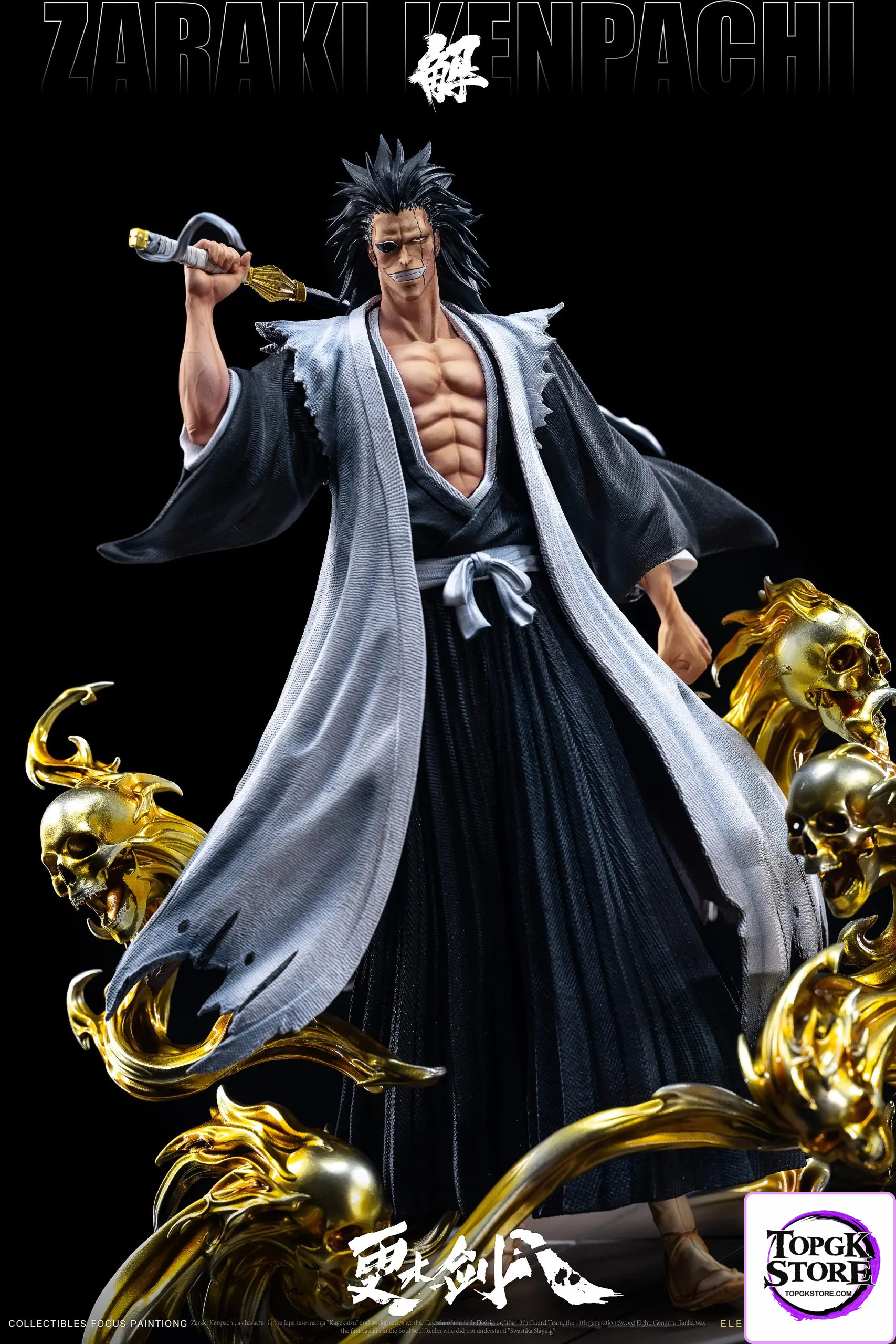Kai Studio – BLEACH 01 Kenpachi Zaraki - Photo 4 | TopGKStore