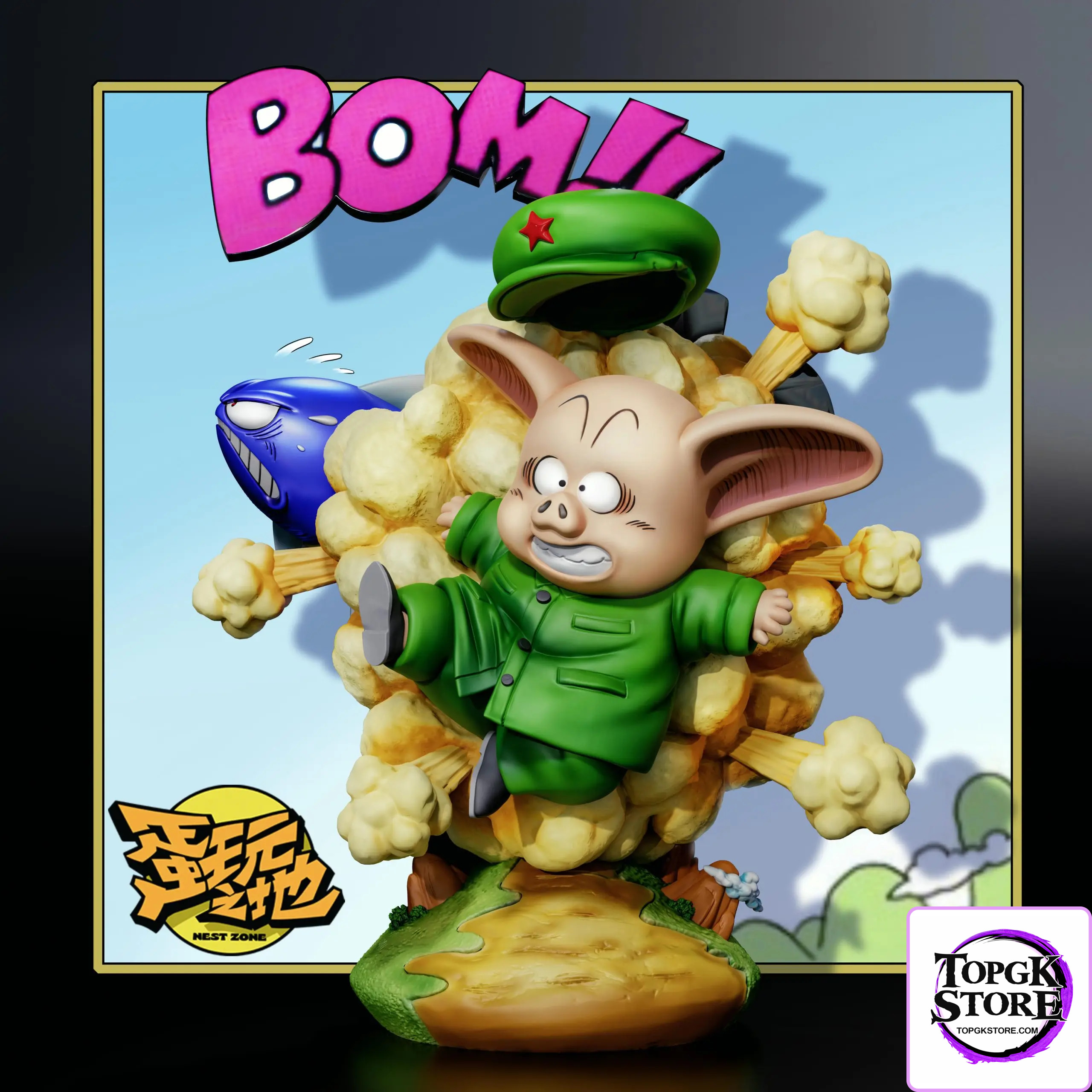 NEST ZONE Studio – Dragon Ball 05 Oolong Bomb - Photo 1 | TopGKStore
