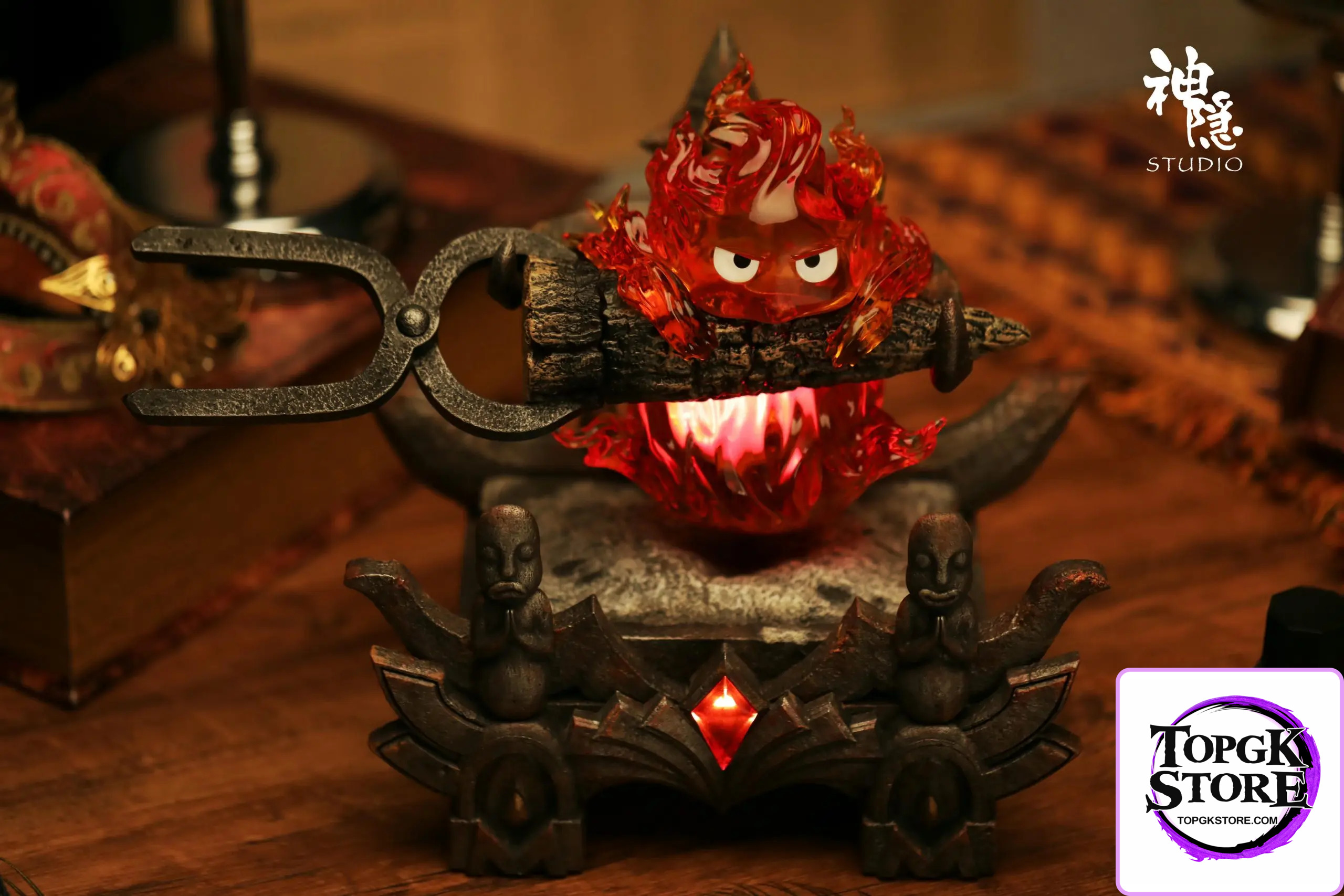 Shen Yin Studio – Howl’s Moving Castle Encounter Series The Pact Tome Calcifer - Photo 13 | TopGKStore