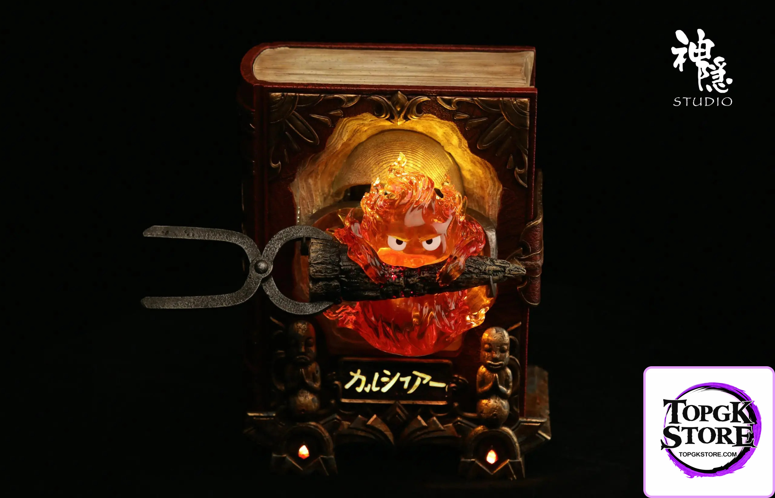 Shen Yin Studio – Howl’s Moving Castle Encounter Series The Pact Tome Calcifer - Photo 2 | TopGKStore