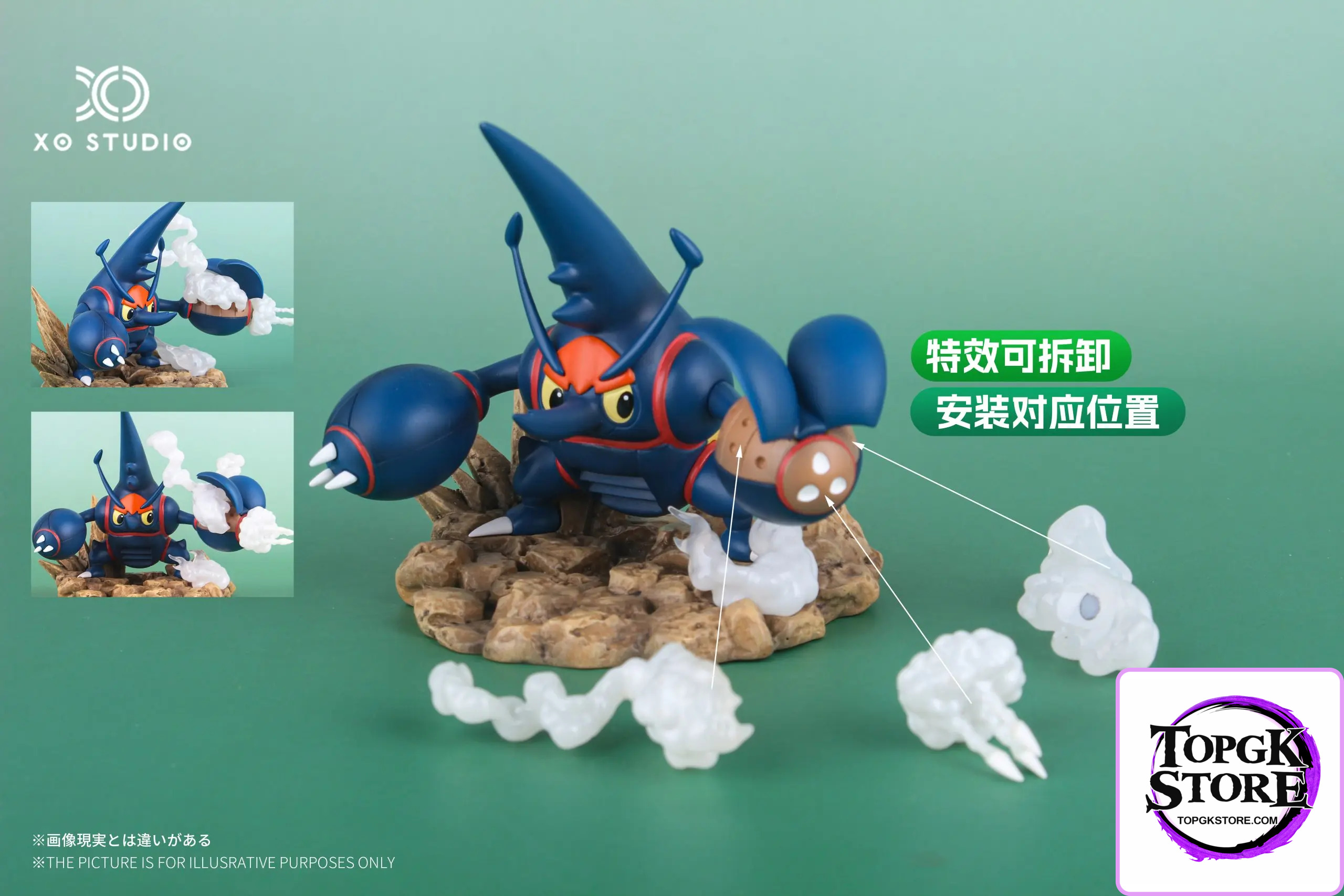 XO Studio – Pokémon MEGA Heracross - Photo 2 | TopGKStore
