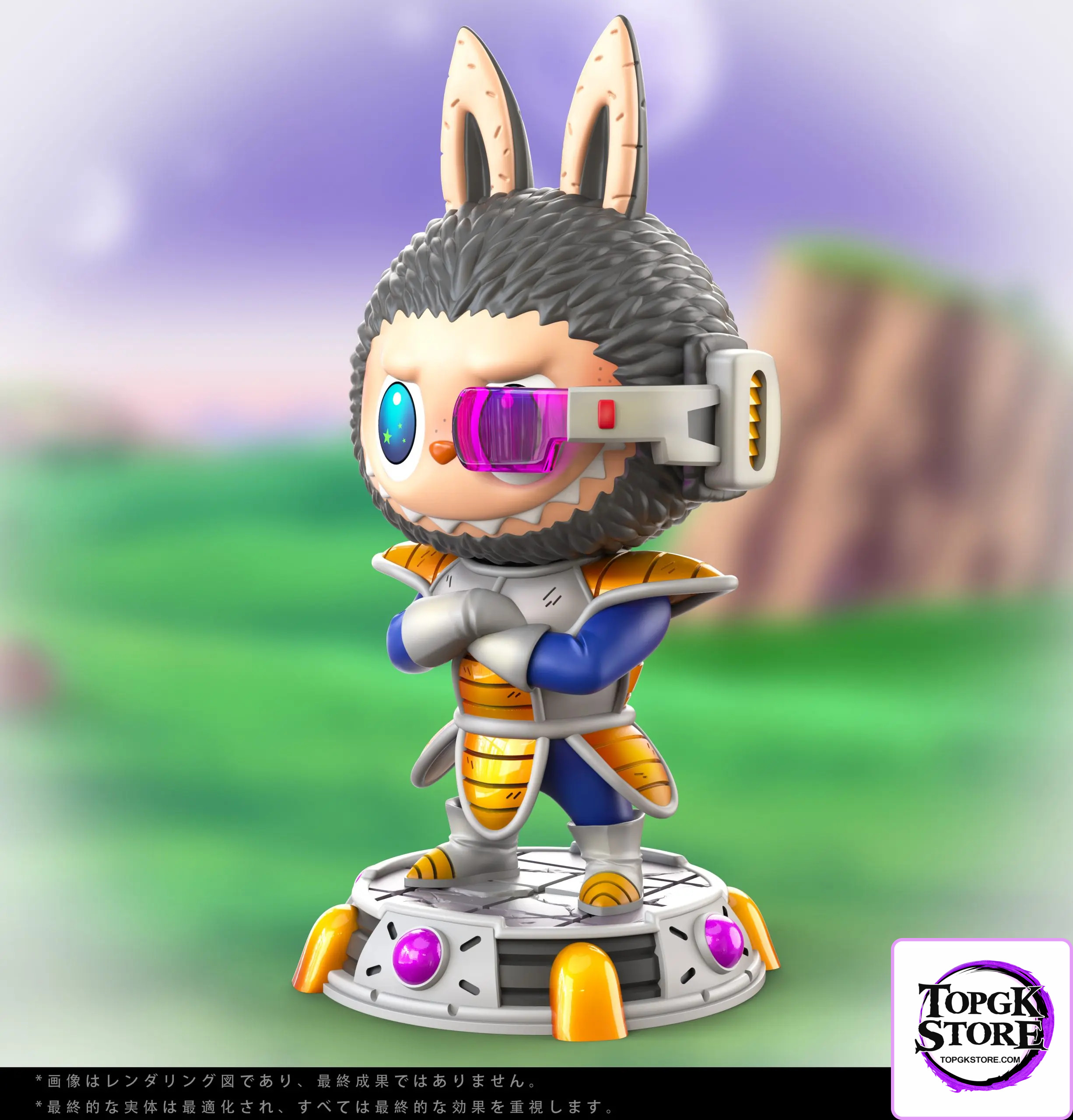 KOK Studio – Labubu BUBU Series #3 Labubu cos Vegeta - Photo 2 | TopGKStore