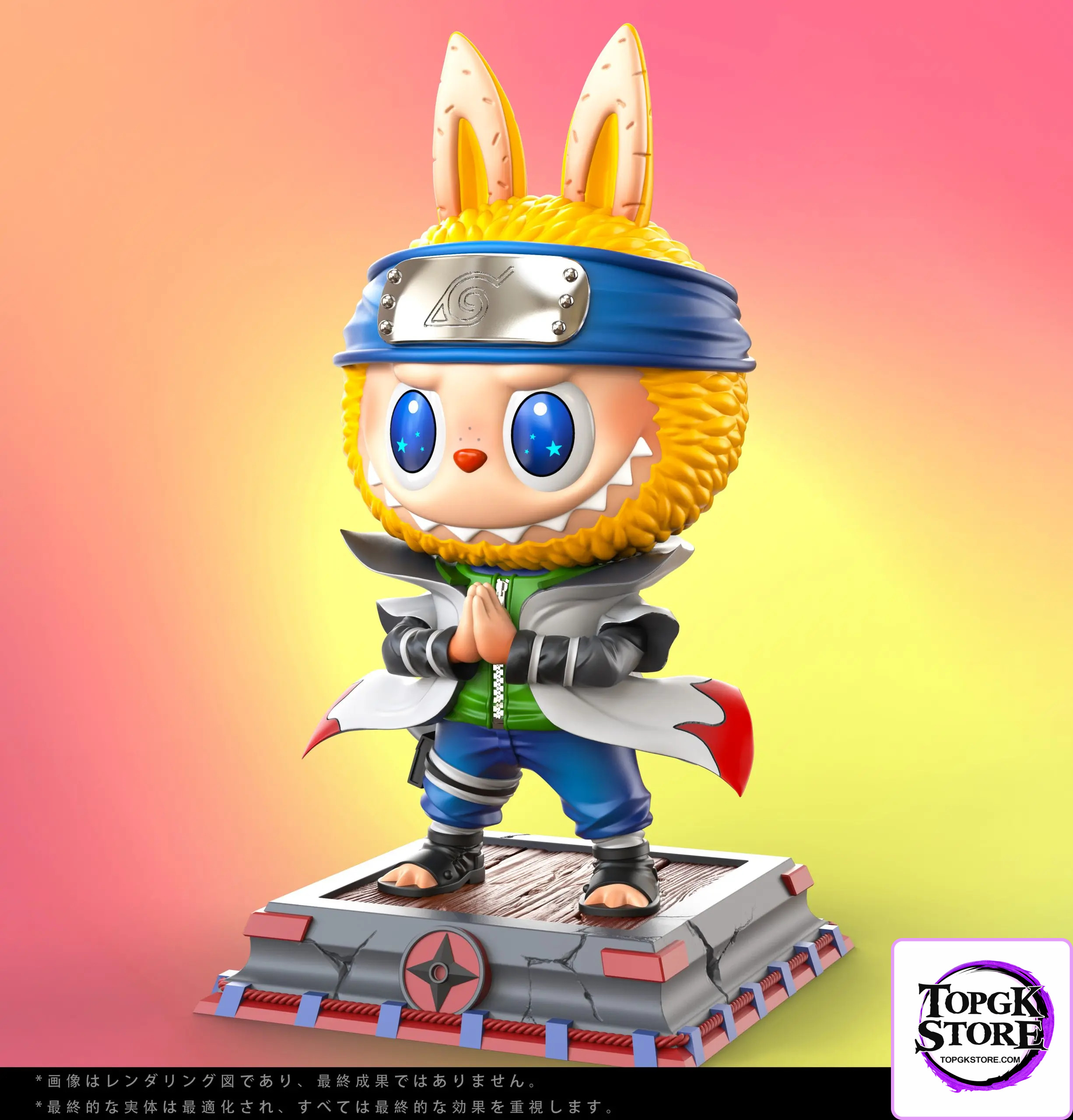 KOK Studio – Labubu BUBU Series #1 Labubu cos Namikaze Minato - Photo 2 | TopGKStore