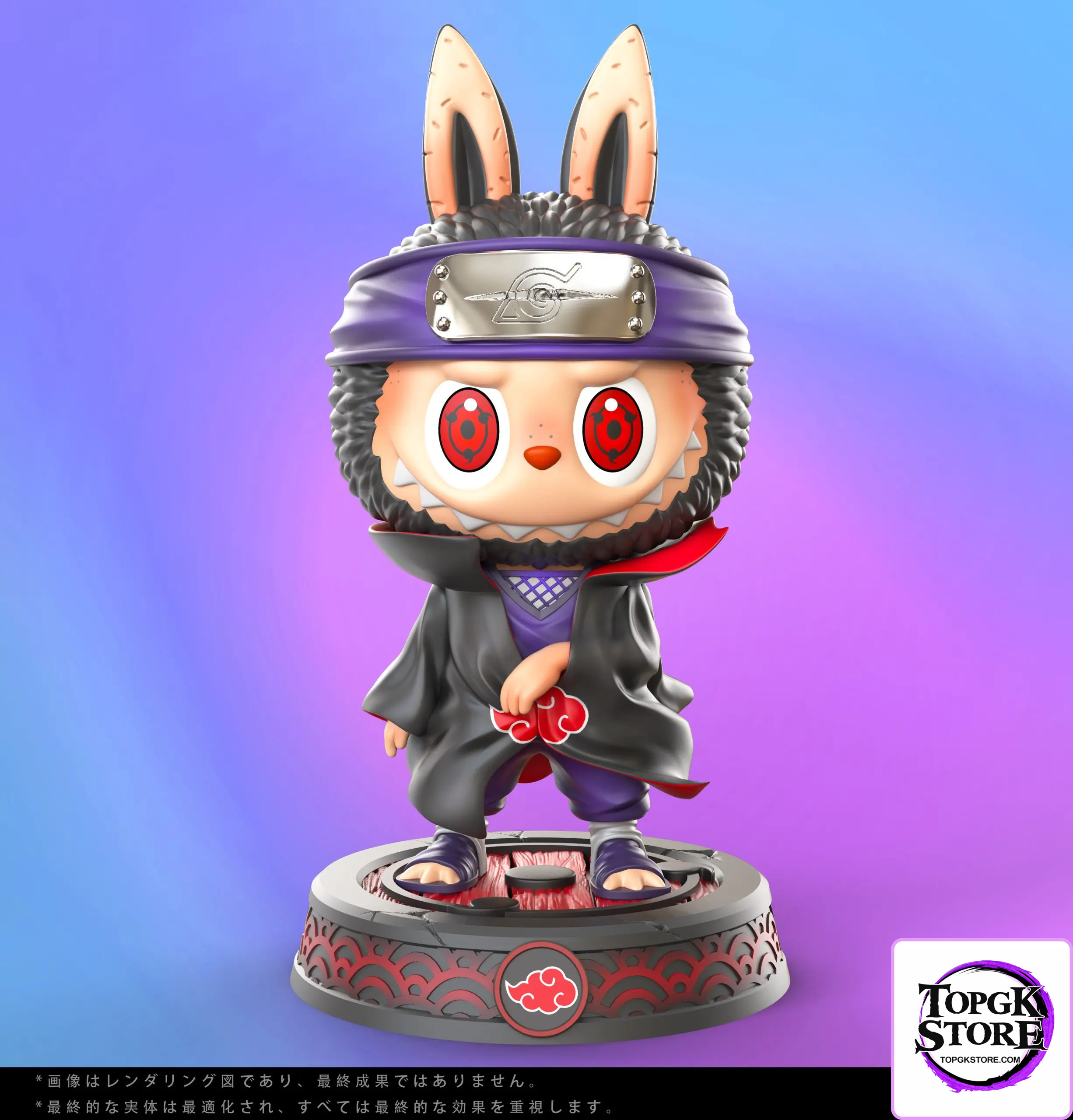 KOK Studio – Labubu BUBU Series #2 Labubu cos Uchiha Itachi - Photo 1 | TopGKStore