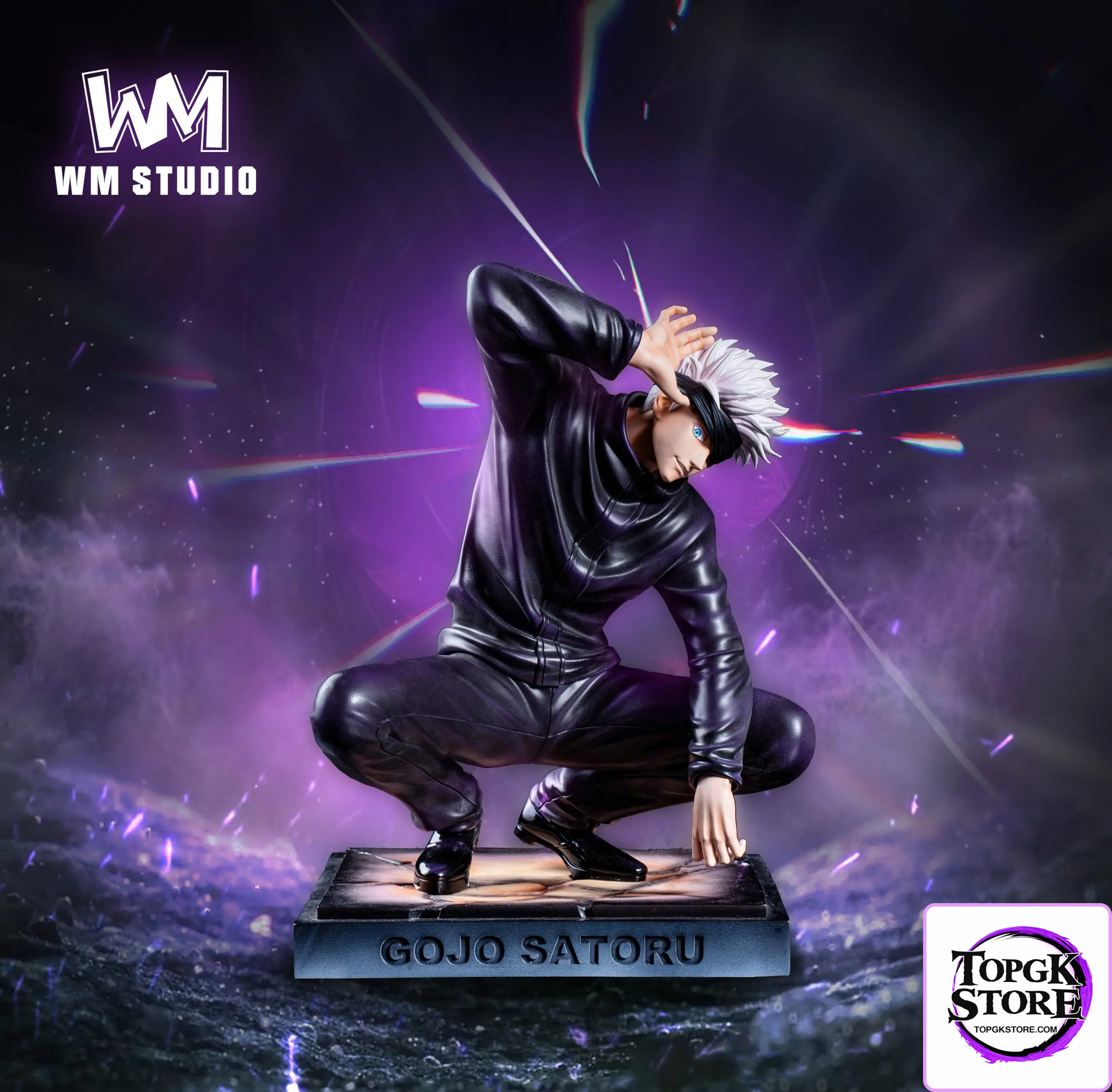 WM Studio – Jujutsu Kaisen Squatting Gojo Sensei - Photo 1 | TopGKStore