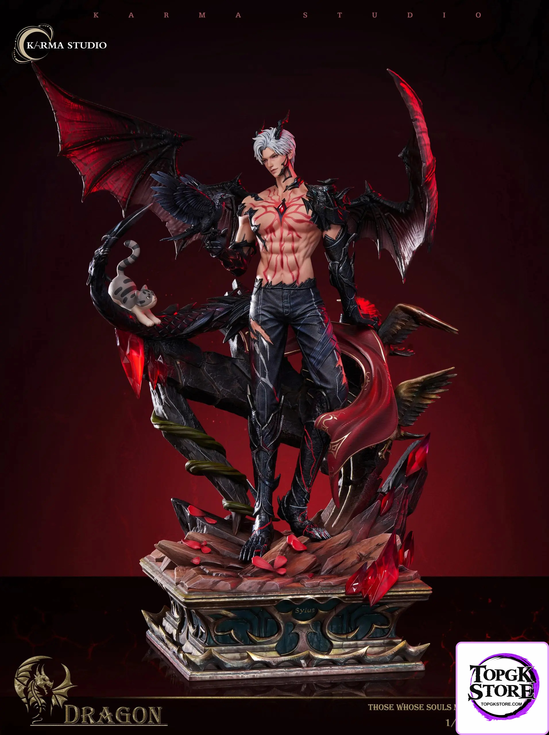 KARMA studio – Love and Deepspace Otome private statue Dragon Sylus - Photo 13 | TopGKStore