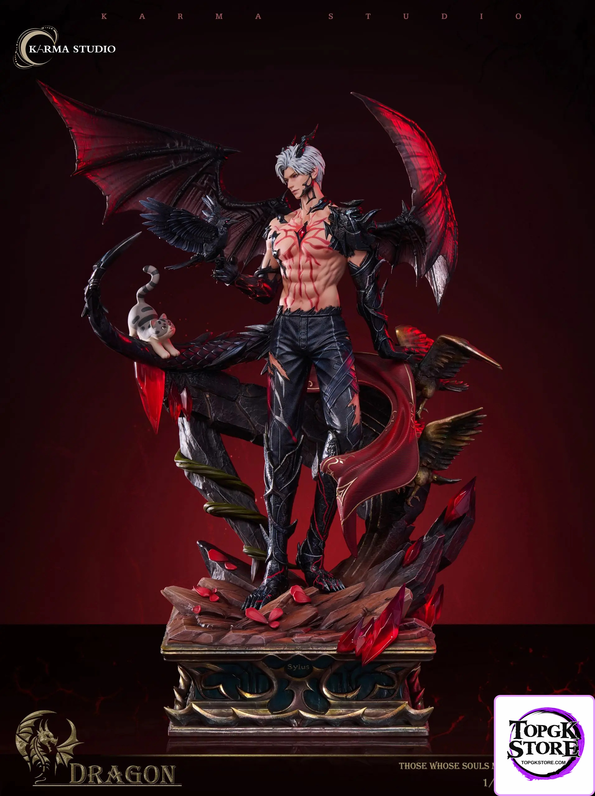KARMA studio – Love and Deepspace Otome private statue Dragon Sylus - Photo 5 | TopGKStore
