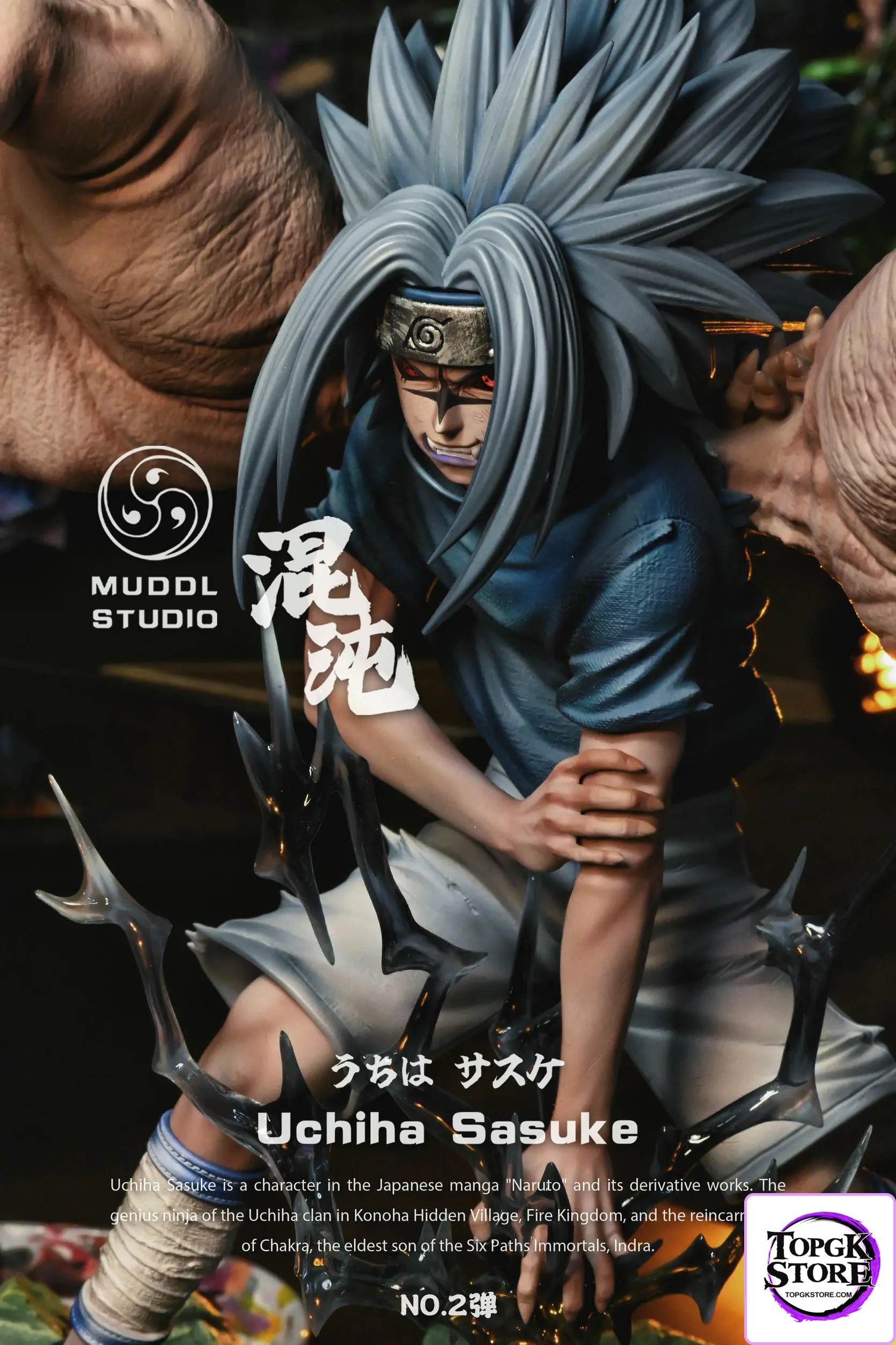 MUDDL Studio – Naruto Valley of the End Showdown Uchiha Sasuke - Photo 2 | TopGKStore
