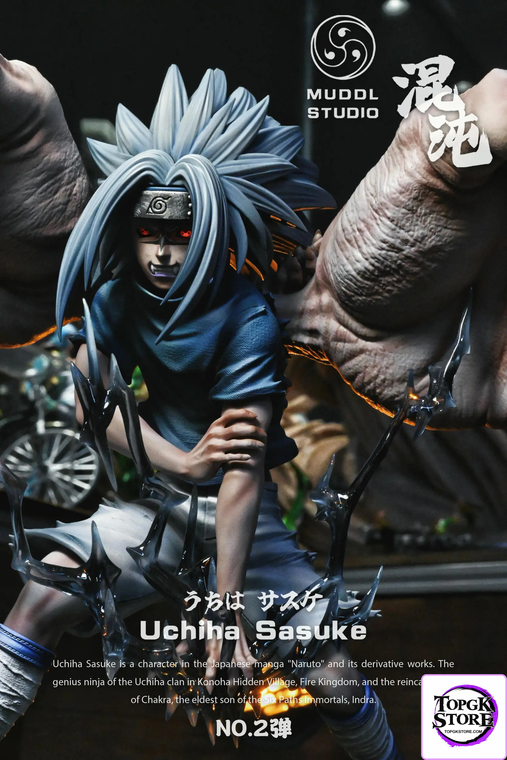 MUDDL Studio – Naruto Valley of the End Showdown Uchiha Sasuke - Photo 1 | TopGKStore