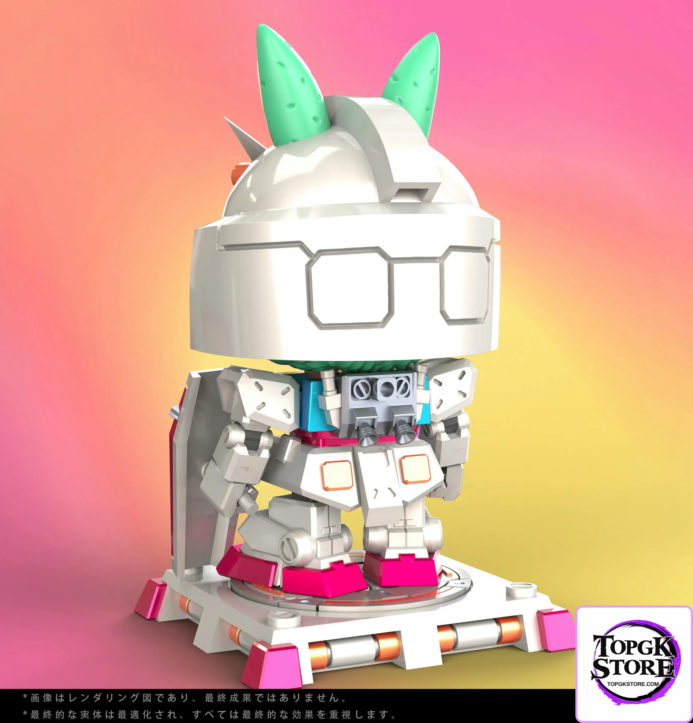 KOK Studio – Labubu BUBU Series #4 Labubu cos Gundam - Photo 4 | TopGKStore